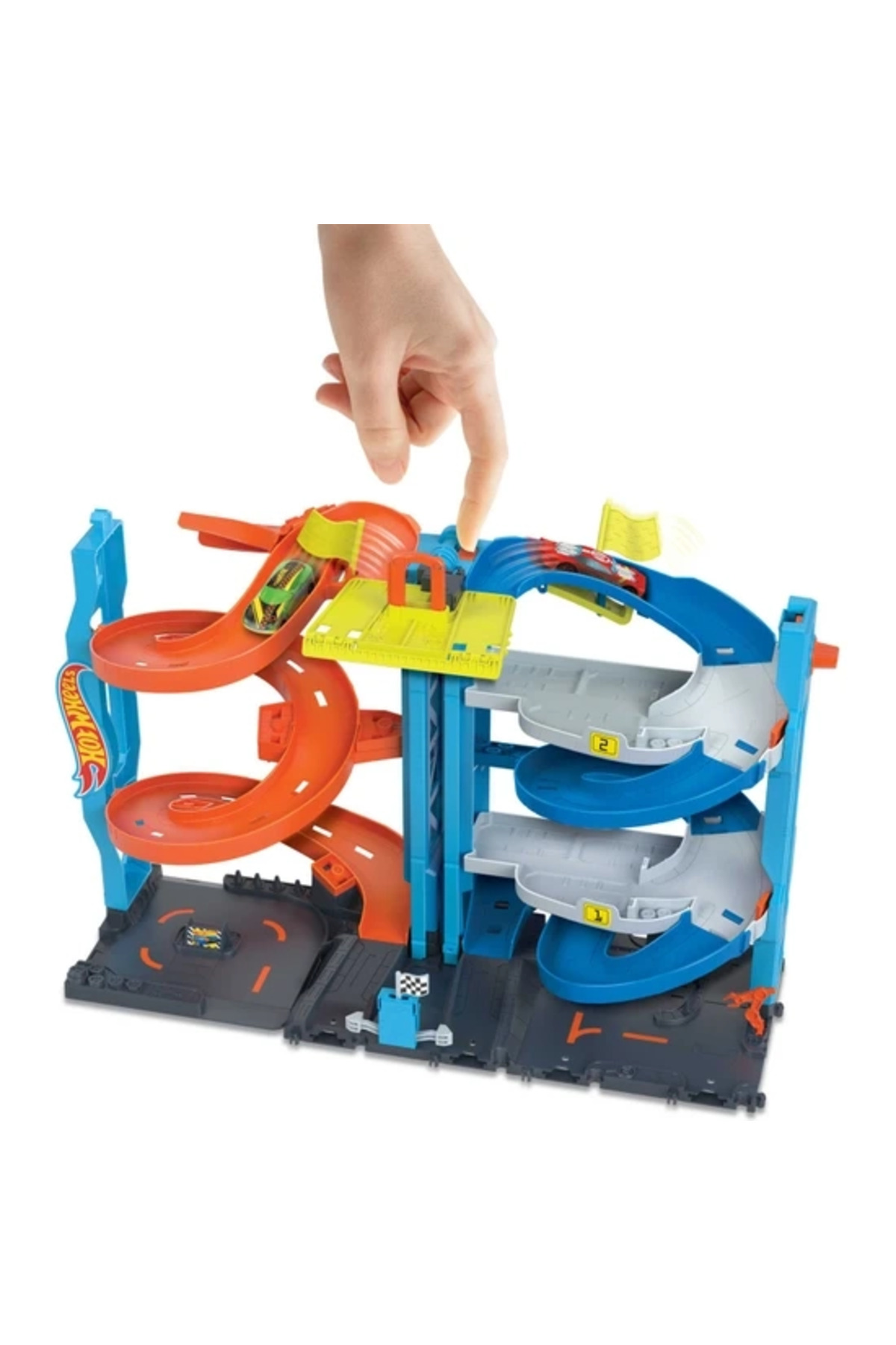HOT WHEELS Heyecanlı Yarış Kulesi HKX43 fotoğrafı 3 (önizleme)