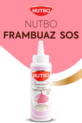NUTBO Tatlı Sos Frambuaz Aromalı Waffle& Krep&Pankek&Churros& San Sebastian& ...