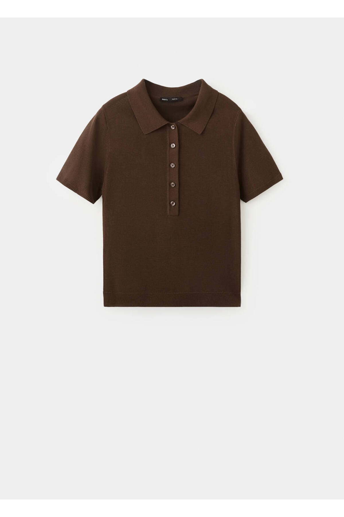 MANGO  Polo yaka kazak - Görsel 3