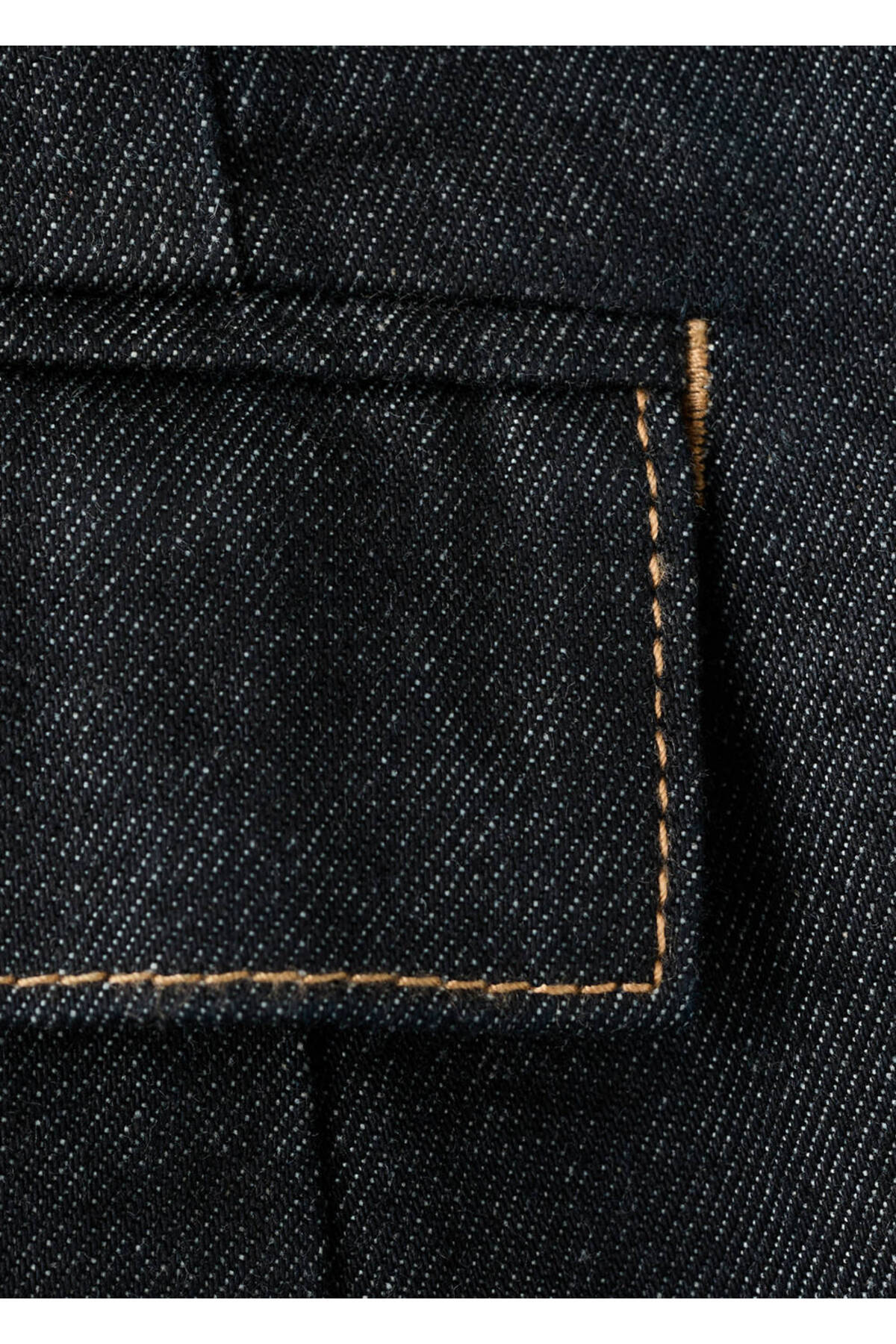 MANGO  Straplez denim bluz - Görsel 5
