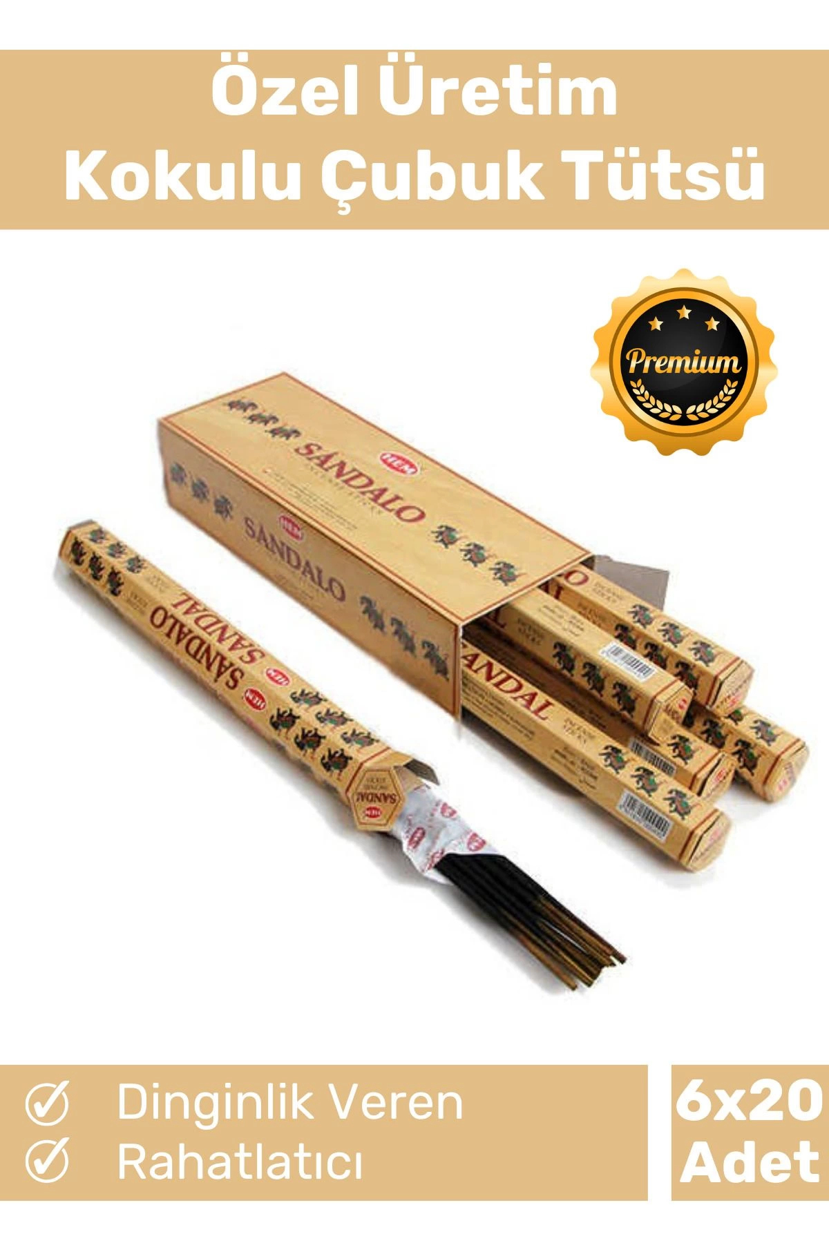Special Production Calming Meditation Chakra Energy Relaxing Scented Stick Incense 6 x 20 Pieces