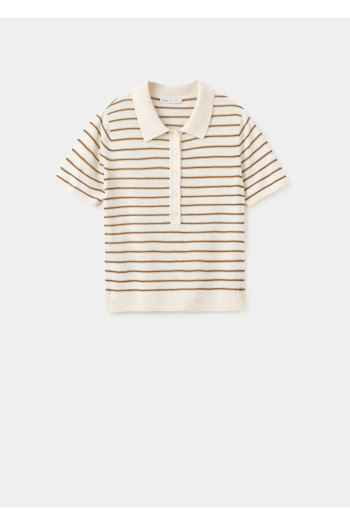 MANGO  Polo yaka kazak - Görsel 3