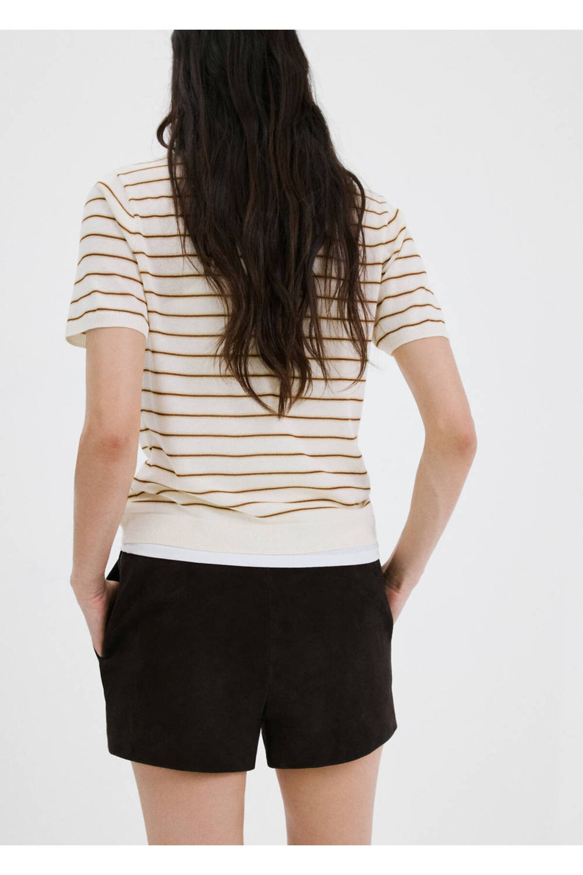 MANGO  Polo yaka kazak - Görsel 4