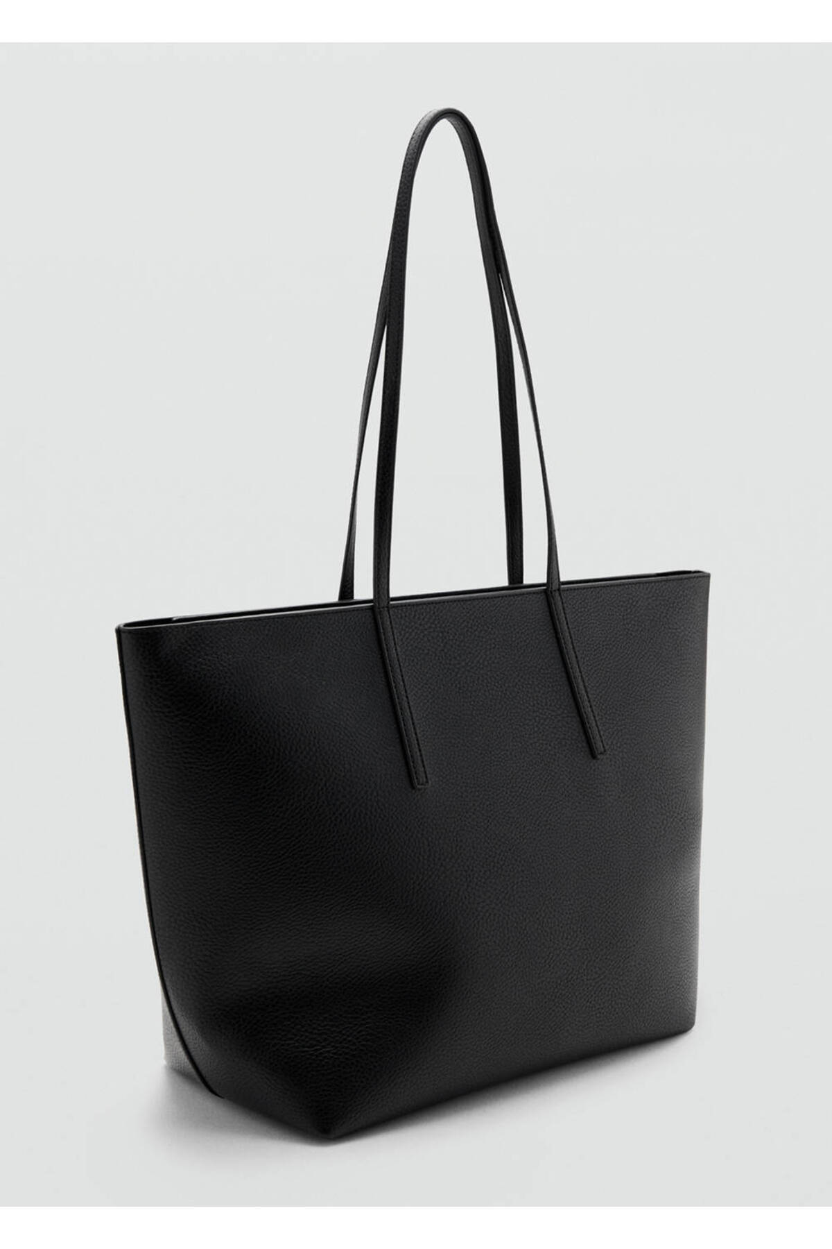 Mango Çift Saplı Shopper Çanta
