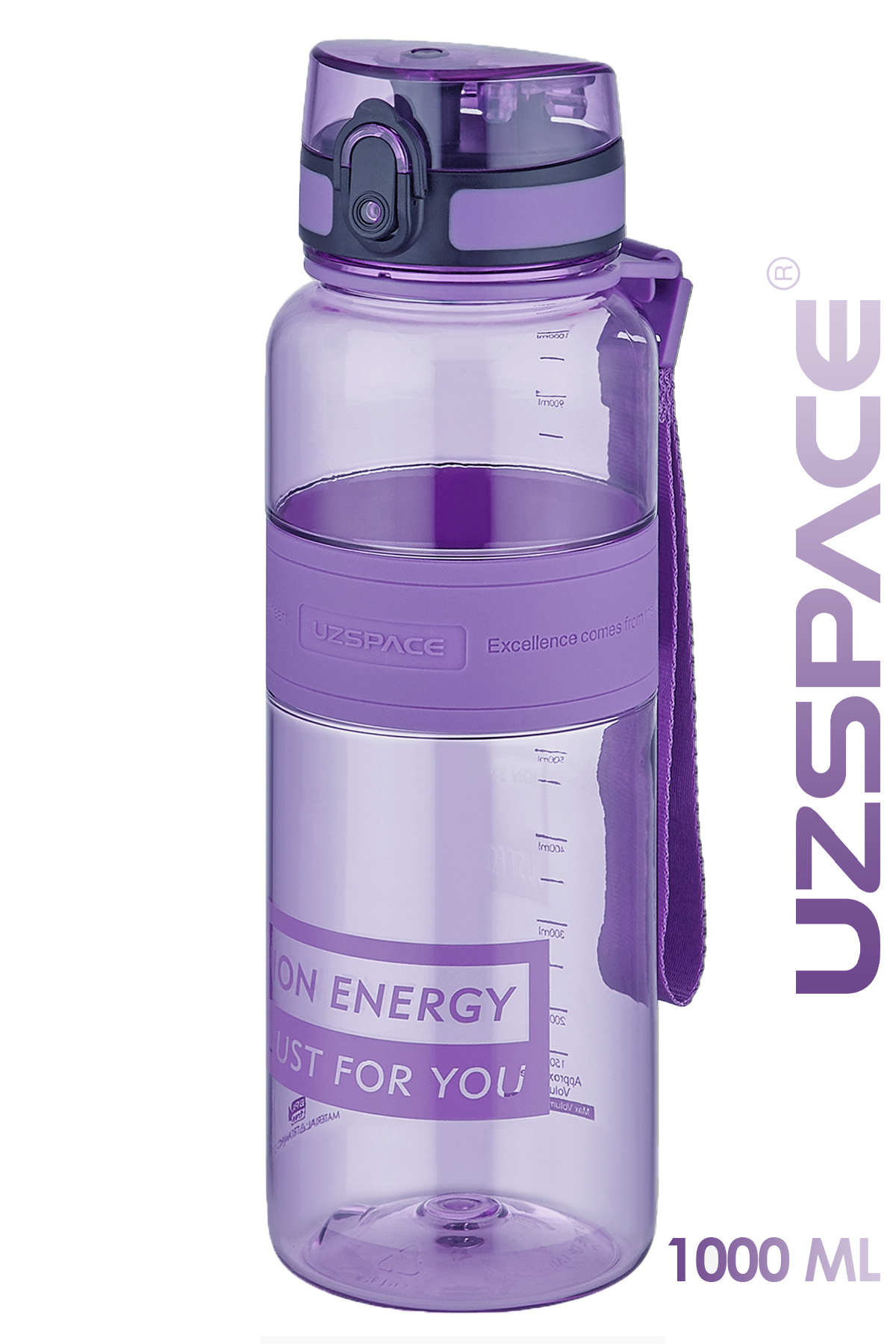 Tritan Water Flask 1000ml 1 Liter Large Size Renewed Colors