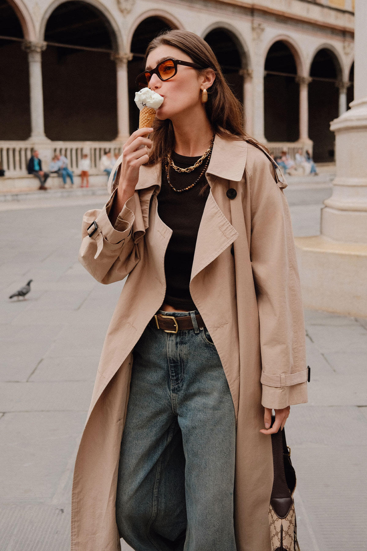Manuka KOPENHAG OVERSIZE TRENÇKOT CAMEL - Fiyatı, Yorumları