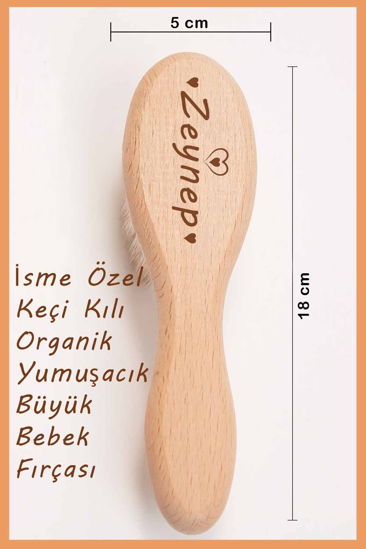Sitilin Kız Bebek %100 Pamuk Organik Isim Baskılı Yenidoğan 11 Lu Hastane Çıkışı Fırça Bebek Hediye Seti fotoğrafı 2 (önizleme)