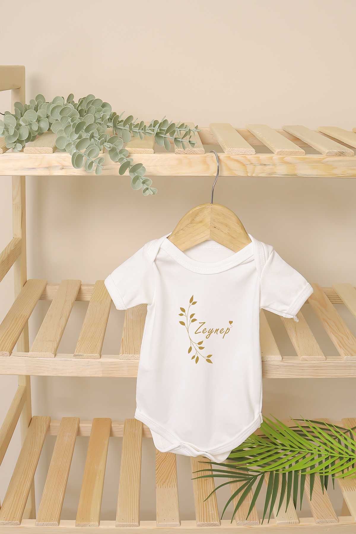 Sitilin Kız Bebek %100 Pamuk Organik Isim Baskılı Yenidoğan 11 Lu Hastane Çıkışı Fırça Bebek Hediye Seti fotoğrafı 5 (önizleme)