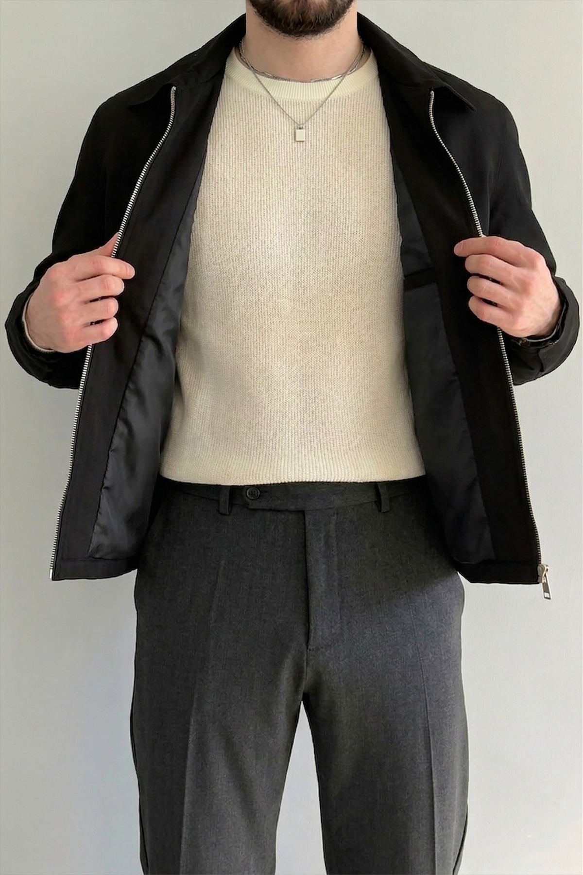 Bossago  ZR Viral Erkek Mont Ceket - Görsel 2