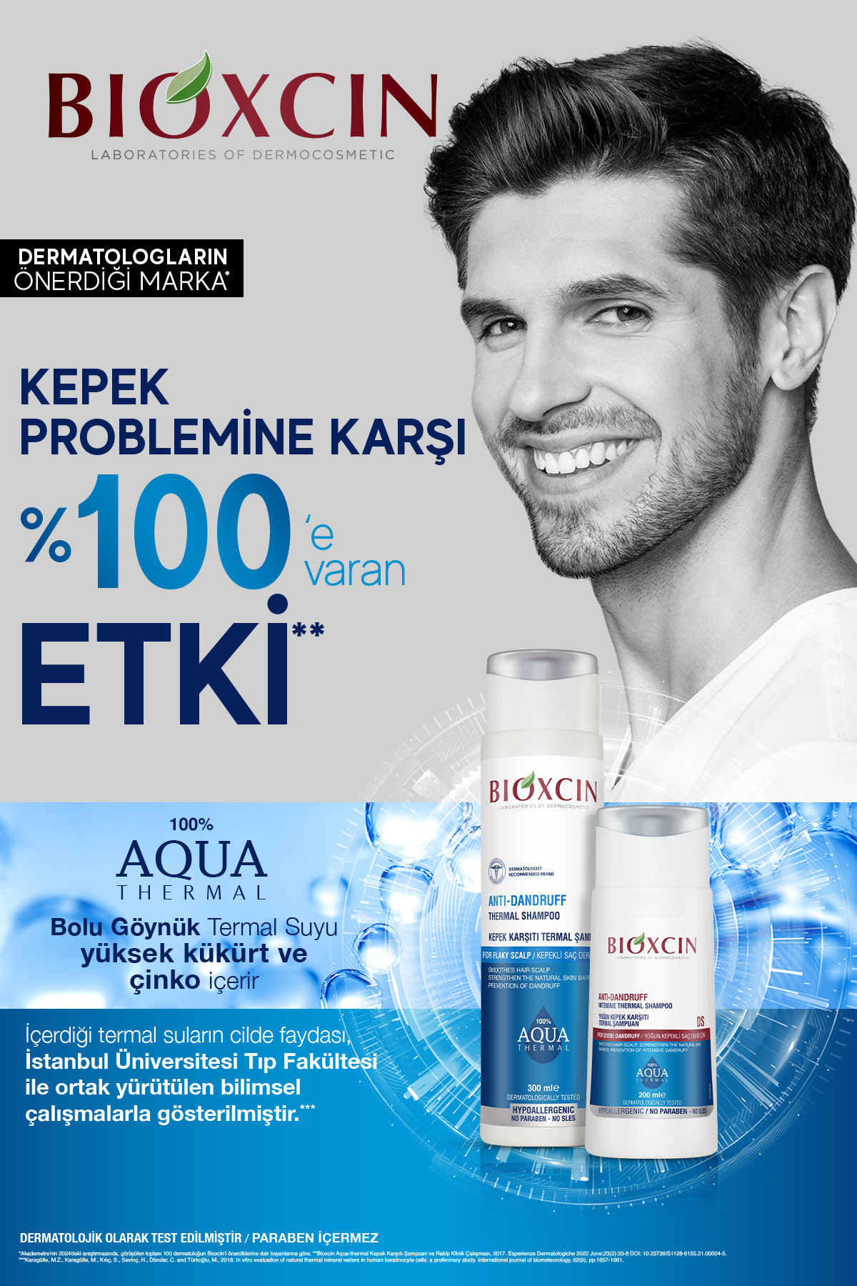 Aqua Thermal Kepek Karşıtı Şampuan 300ml Tüm Saç Tipleri - Kepek Kaşıntı Pullanma Karşıtı — 8680512614302 — تصویر 8 از 8