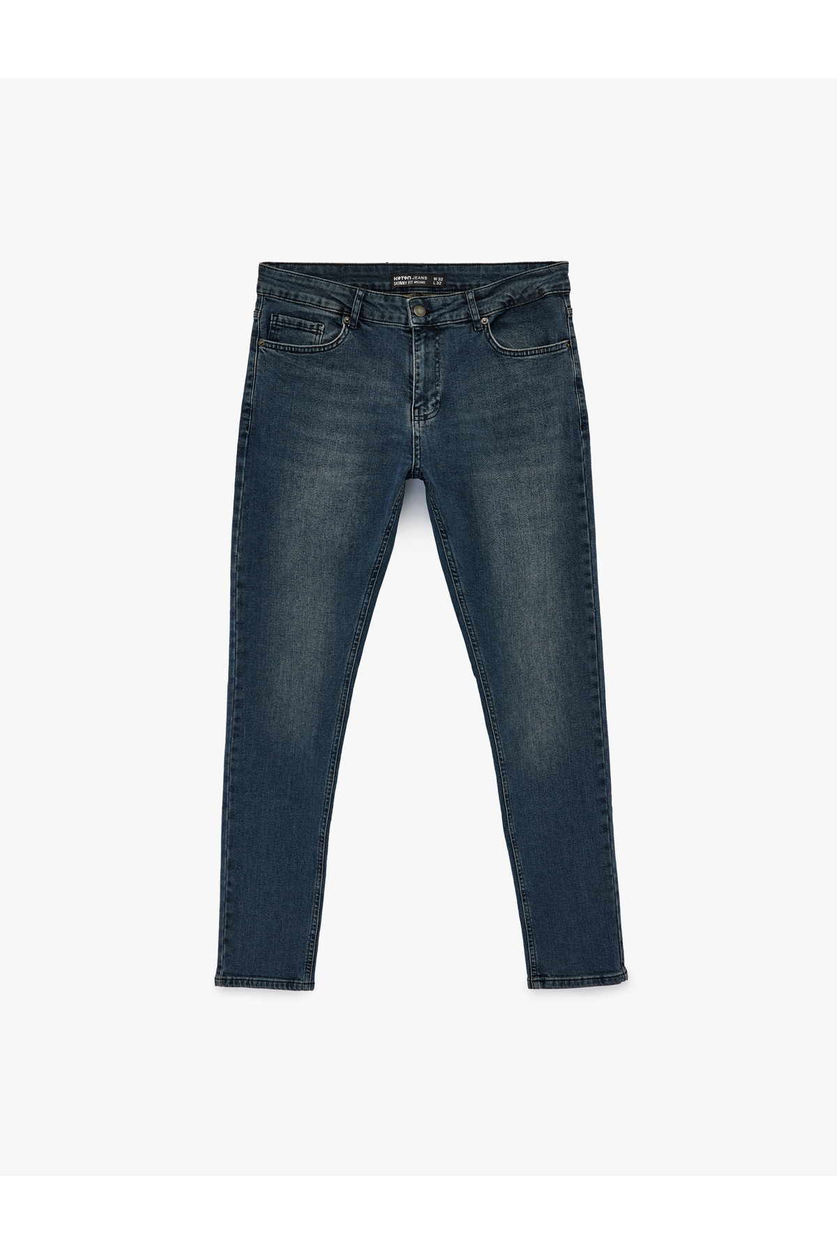 Koton Michael indigo Erkek Jean Pantolon 6SAM40060ND görsel 4