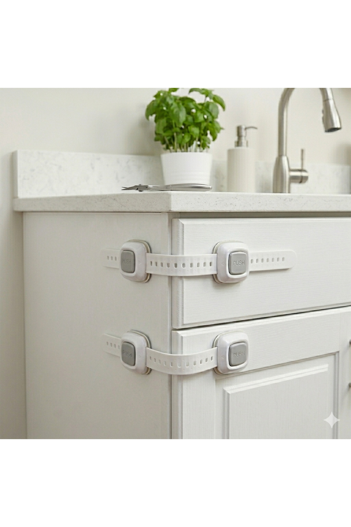 Miningaa Ayarlanabilir Çok Amaçlı Mandallı Kilit - 2 Adet fotoğrafı 7 (önizleme)