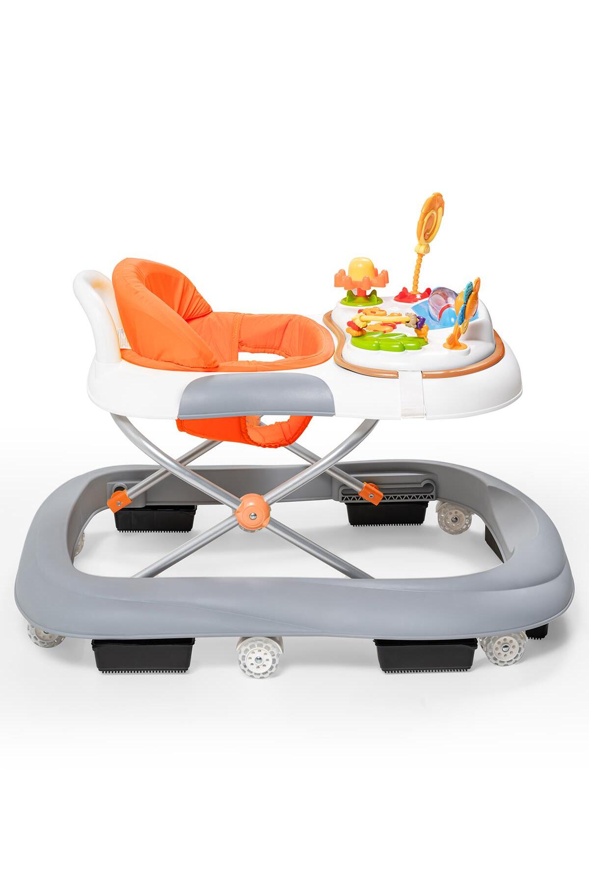 Baby2Go Toodle Lüks Yürüteç - Turuncu fotoğrafı 3 (önizleme)