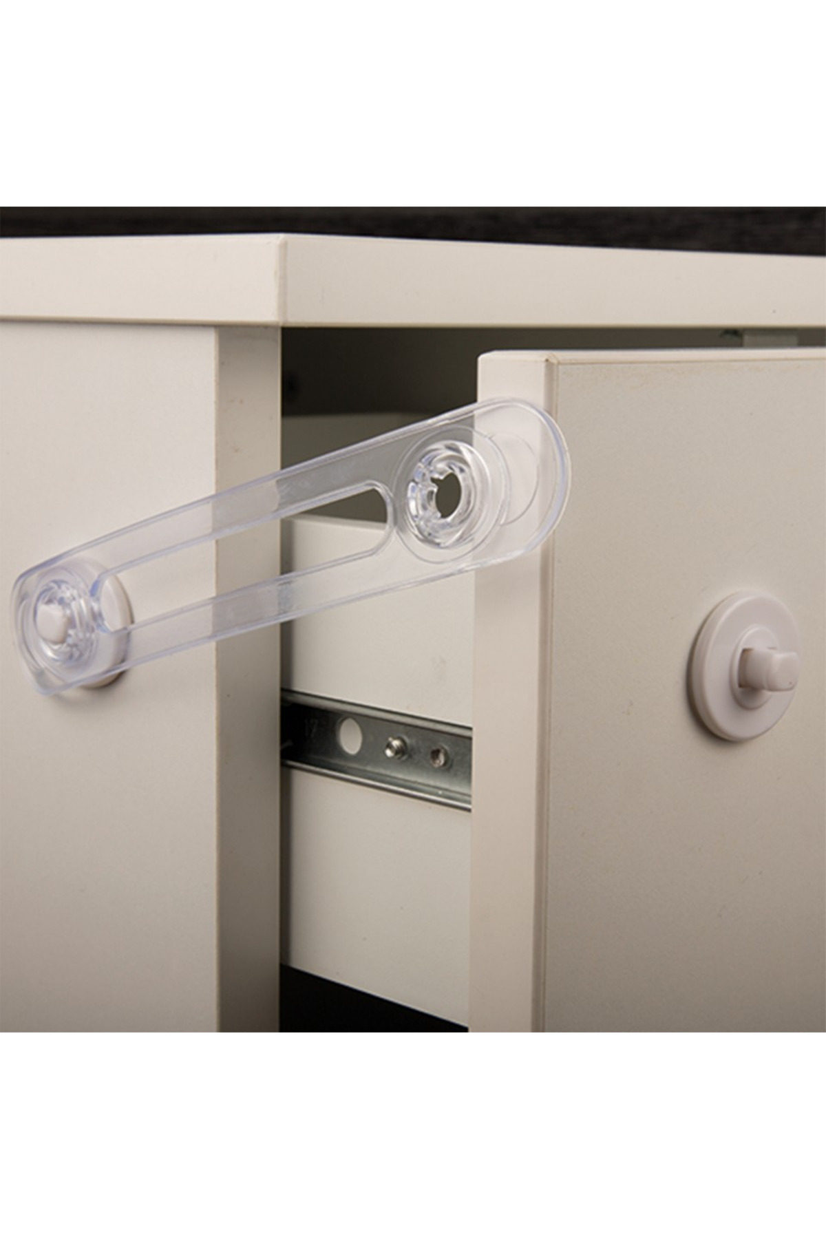 Miningaa 2 Adet Iz Bırakmaz Bebek Güvenlik Dolap , Çekmece Kilit Bebek Emniyet Kilidi Çok Amaçlı Kilit Bebek fotoğrafı 5 (önizleme)