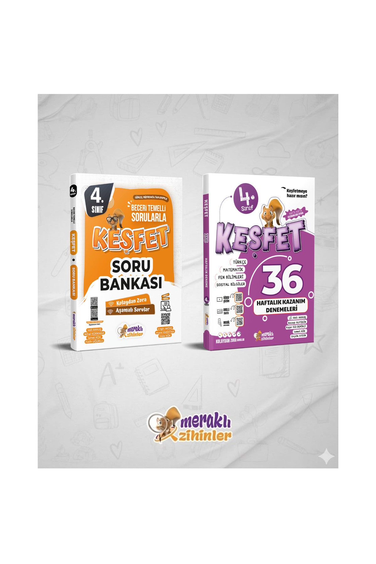 meraklı zihinler 4.SINIF TÜM DERSLER SORU BANKASI+4.SINIF 36