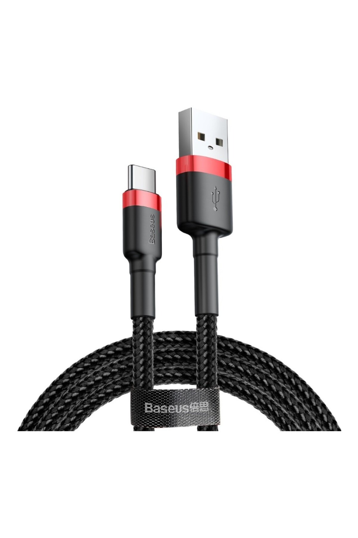 Cafule 2a Type-c Charging Cable Black/Grey 2m Catklf-c91