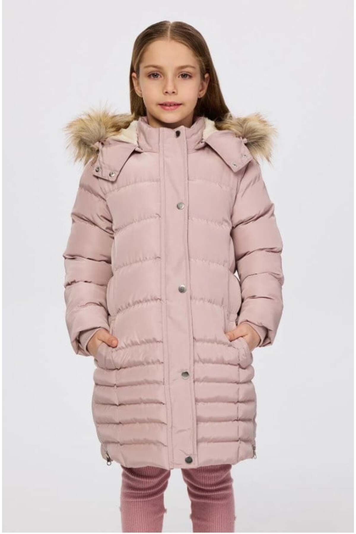 Panço KIZ ÇOCUK 2521GK28004100104 KAPİTONE KABAN fotoğrafı 3 (önizleme)