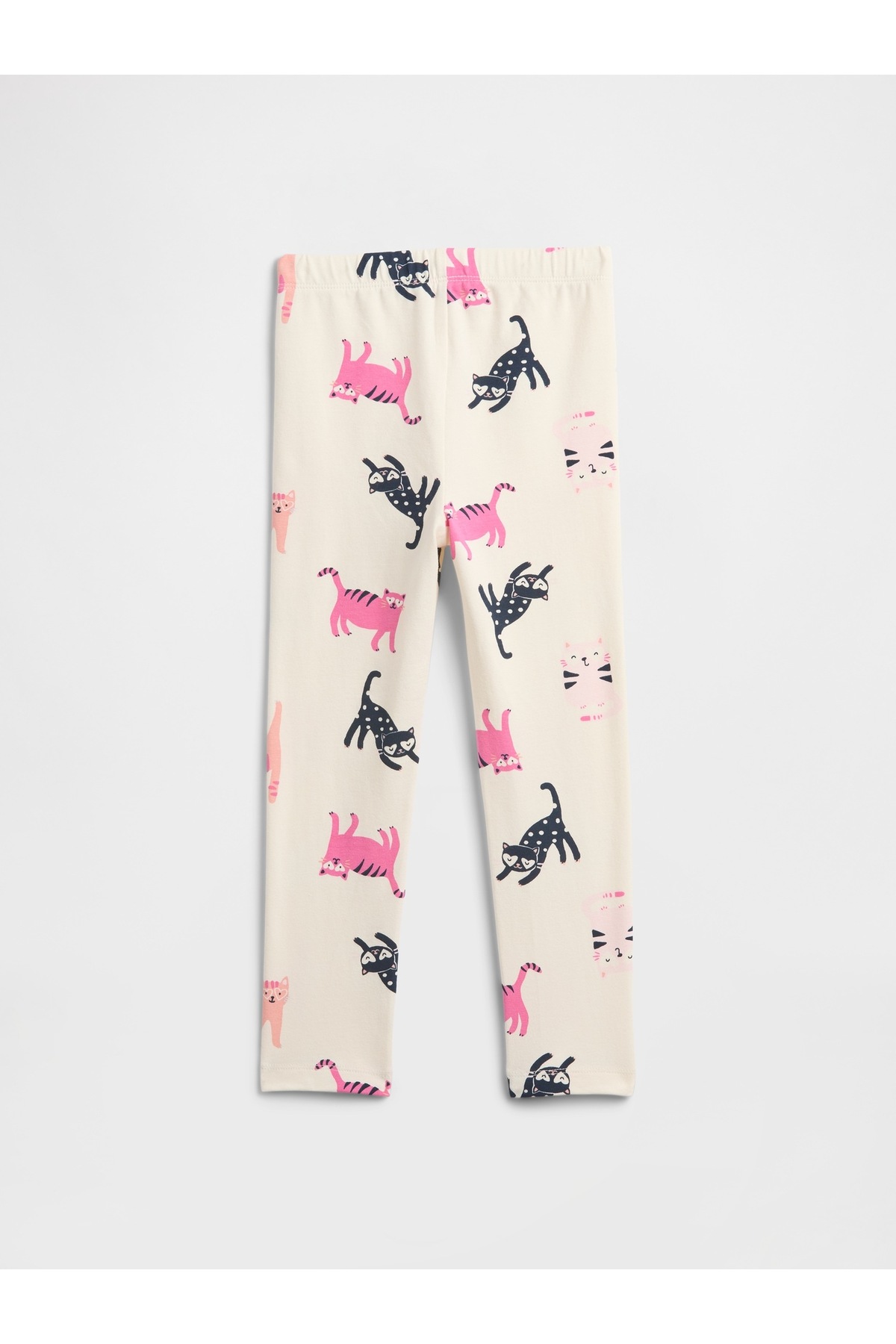 GAP Kız Bebek Krem Pull-On Stretch Jersey Tayt fotoğrafı 2 (önizleme)