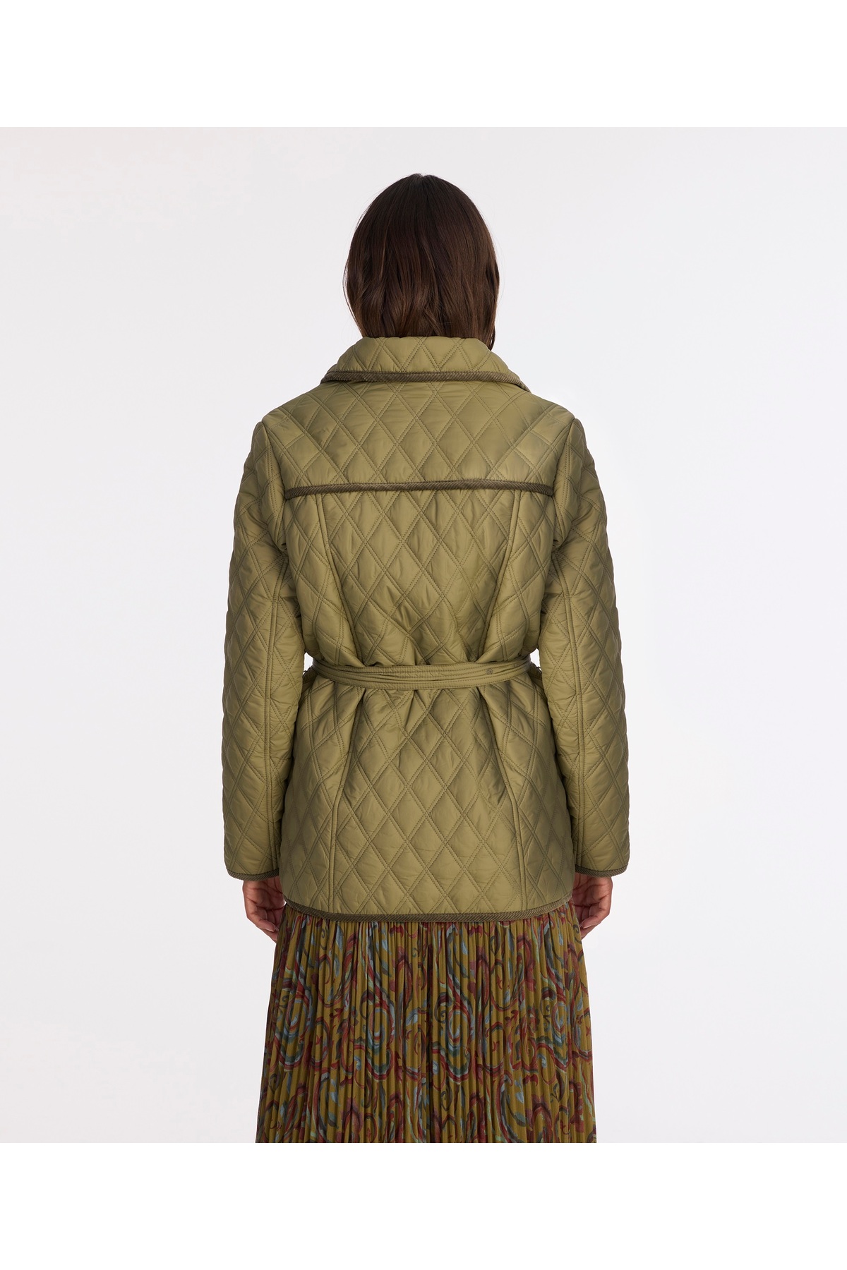 Yargıcı  Kemer Detaylı Mont - Görsel 4