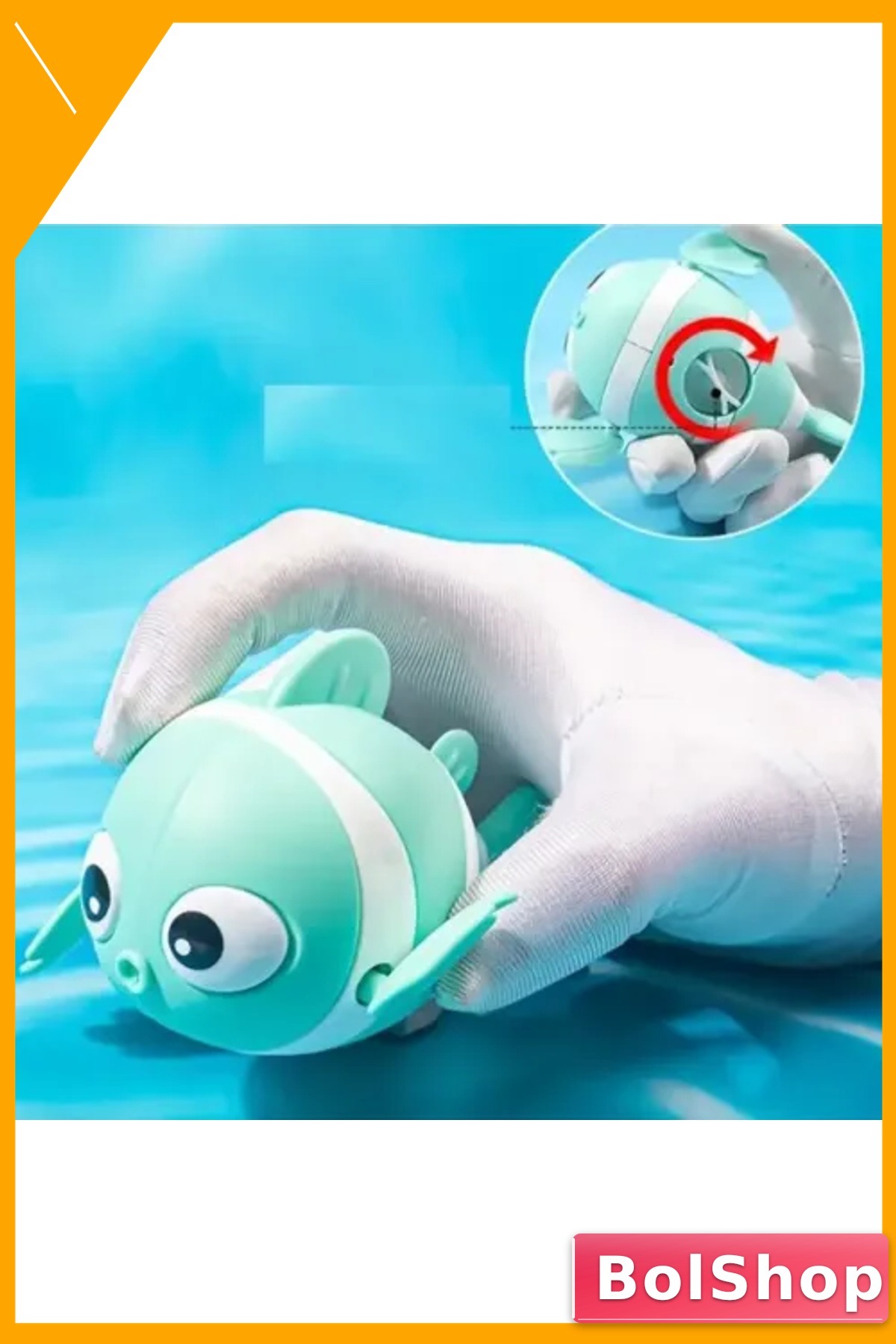 BolShop Suyla Canlanan Yüzen Banyo Oyuncak Balığı fotoğrafı 4 (önizleme)