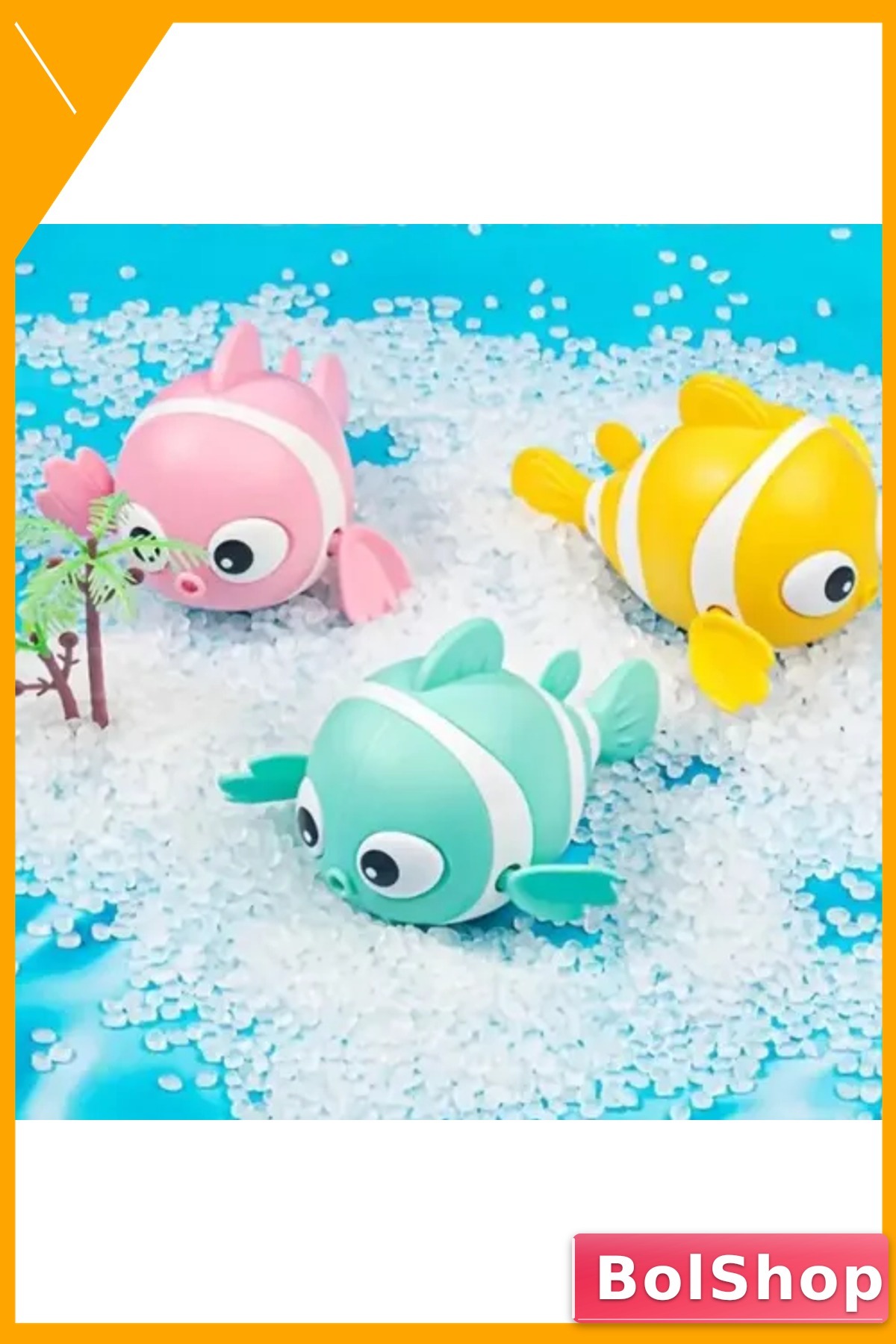 BolShop Suyla Canlanan Yüzen Banyo Oyuncak Balığı fotoğrafı 2 (önizleme)