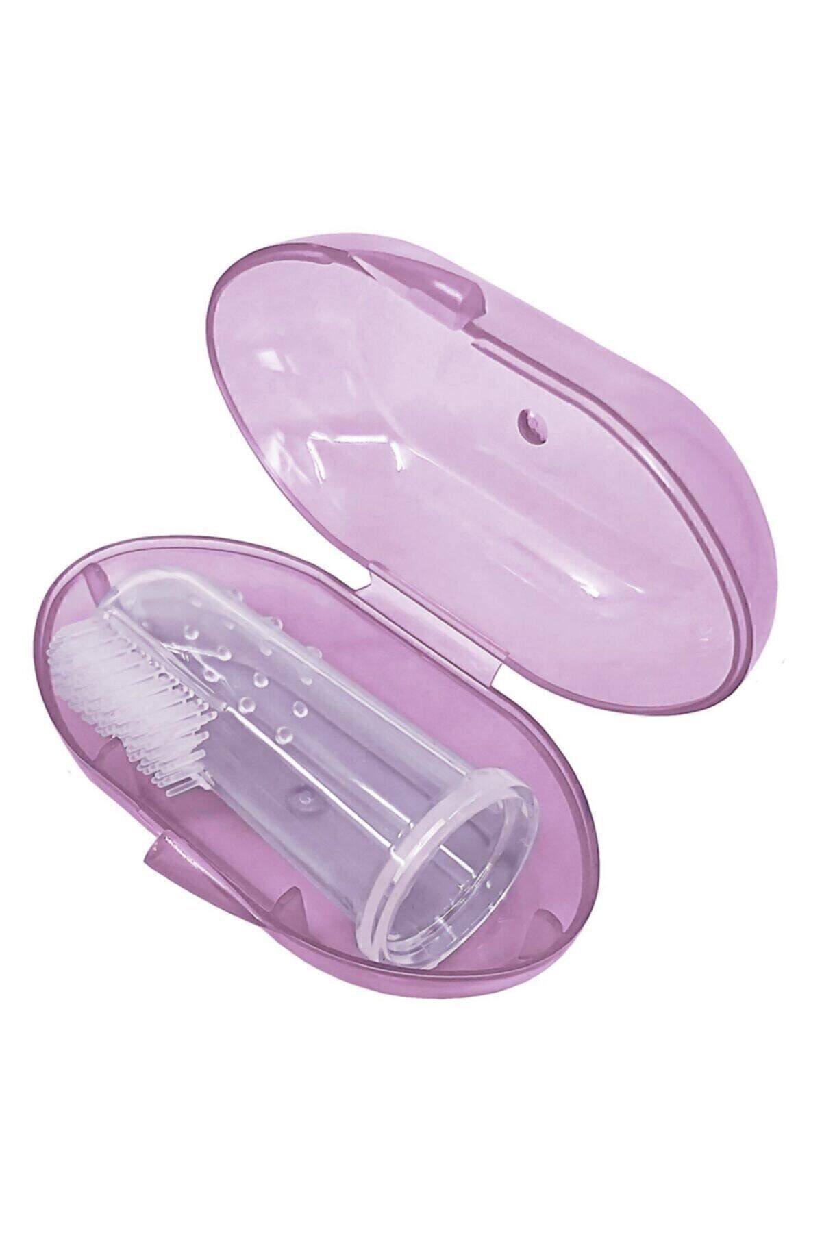 Finger Teether for Babies Pink