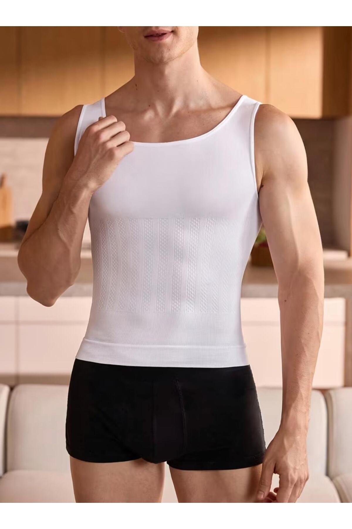 FİT WOMEN Göbek Toparlayıcı Dik Duruş Destekli Korse Atlet 6056 görsel 3