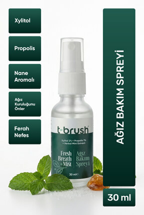 TBRUSH Ağız Kokusu Giderici Sprey 30ml Propolis