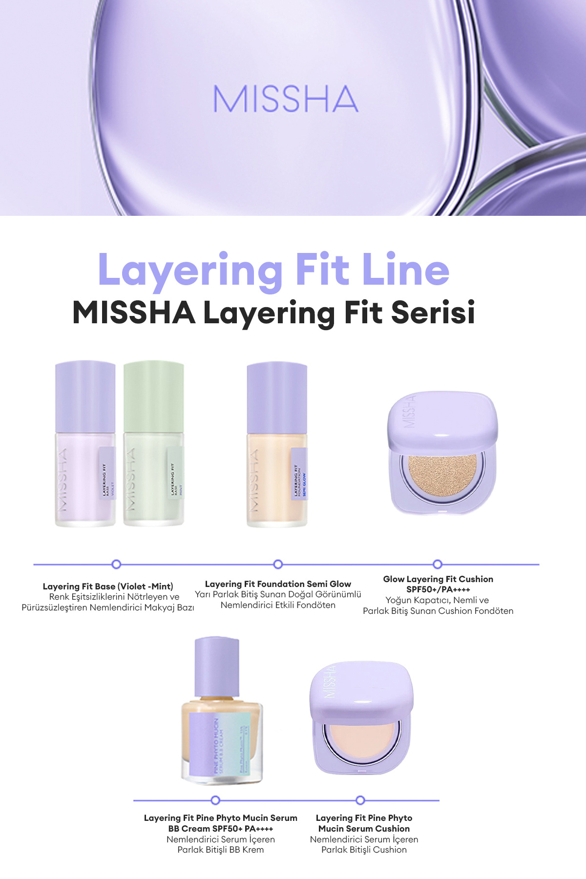 کرم پودر نیمه براق Layering Fit (شماره 21 Fair) - بژ 111137 — تصویر 8 از 9