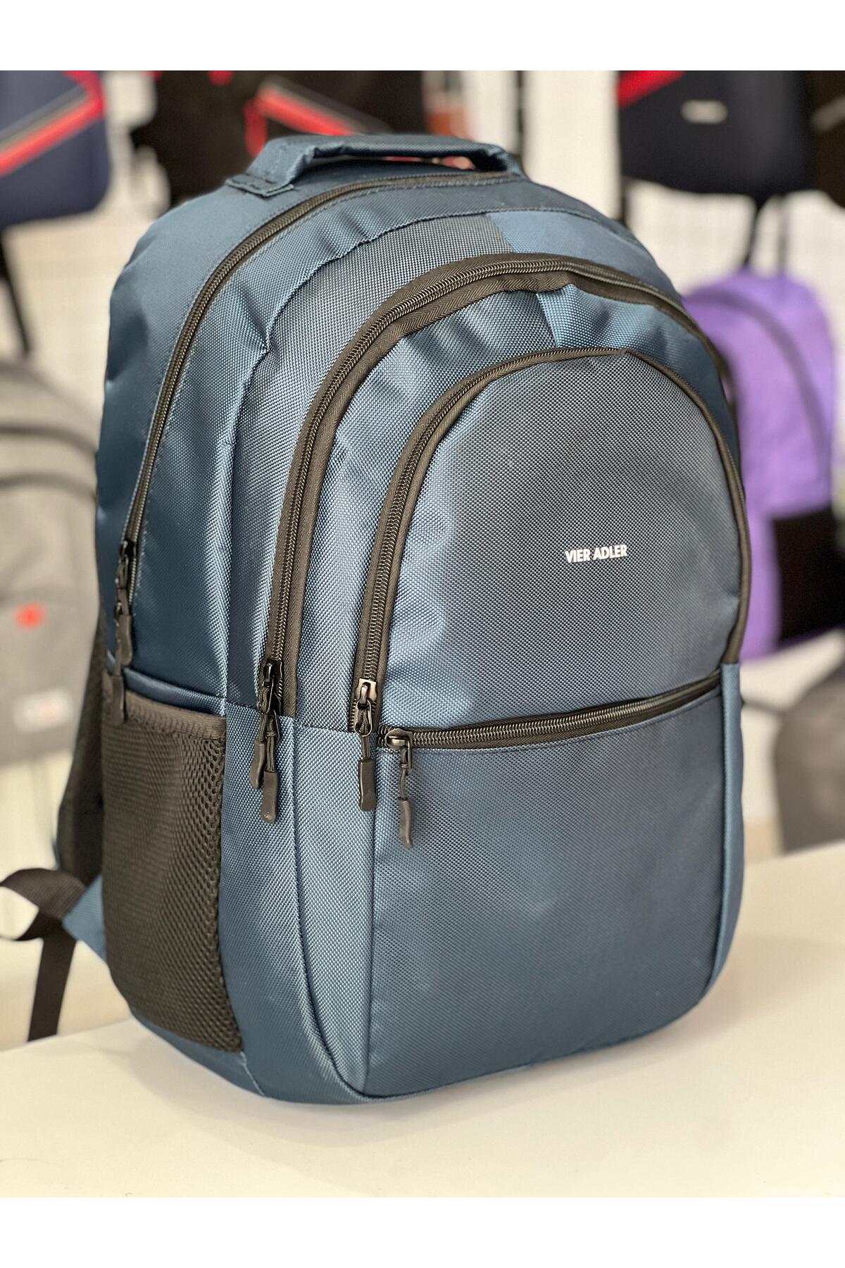 Elentra Laptop Bölmeli, Su Geçirmez, Dağcı Çantası, Seyahat Çantası, Kamp, Gezi Çantası görsel 2