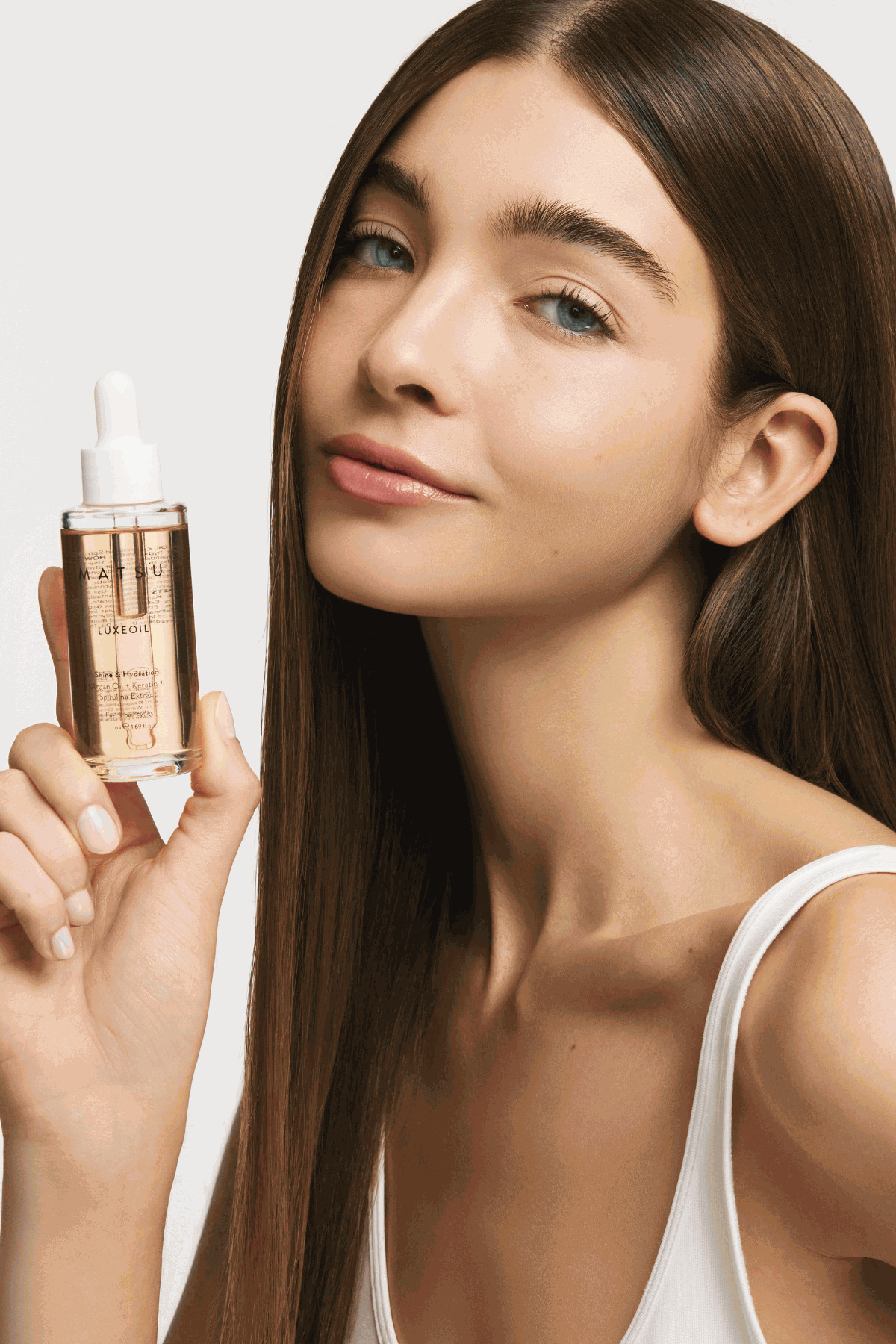 Luxeoil Argan & Havyar Özlü Besleyici Saç Bakım Yağı | Parlaklık ve Nem 20 ml Seyahat Boy — MP182 — تصویر 5 از 8