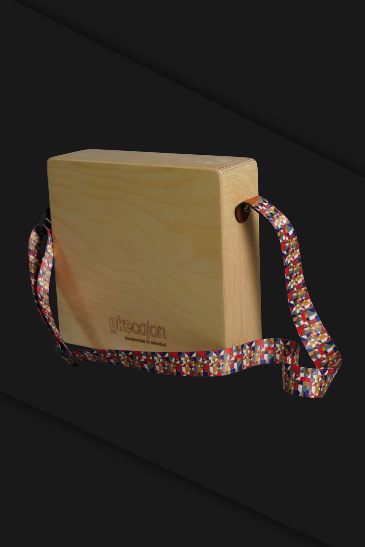 okecajon  Askılı Snare Cajon SNCW – Taşınabilir Cajon, Trampet