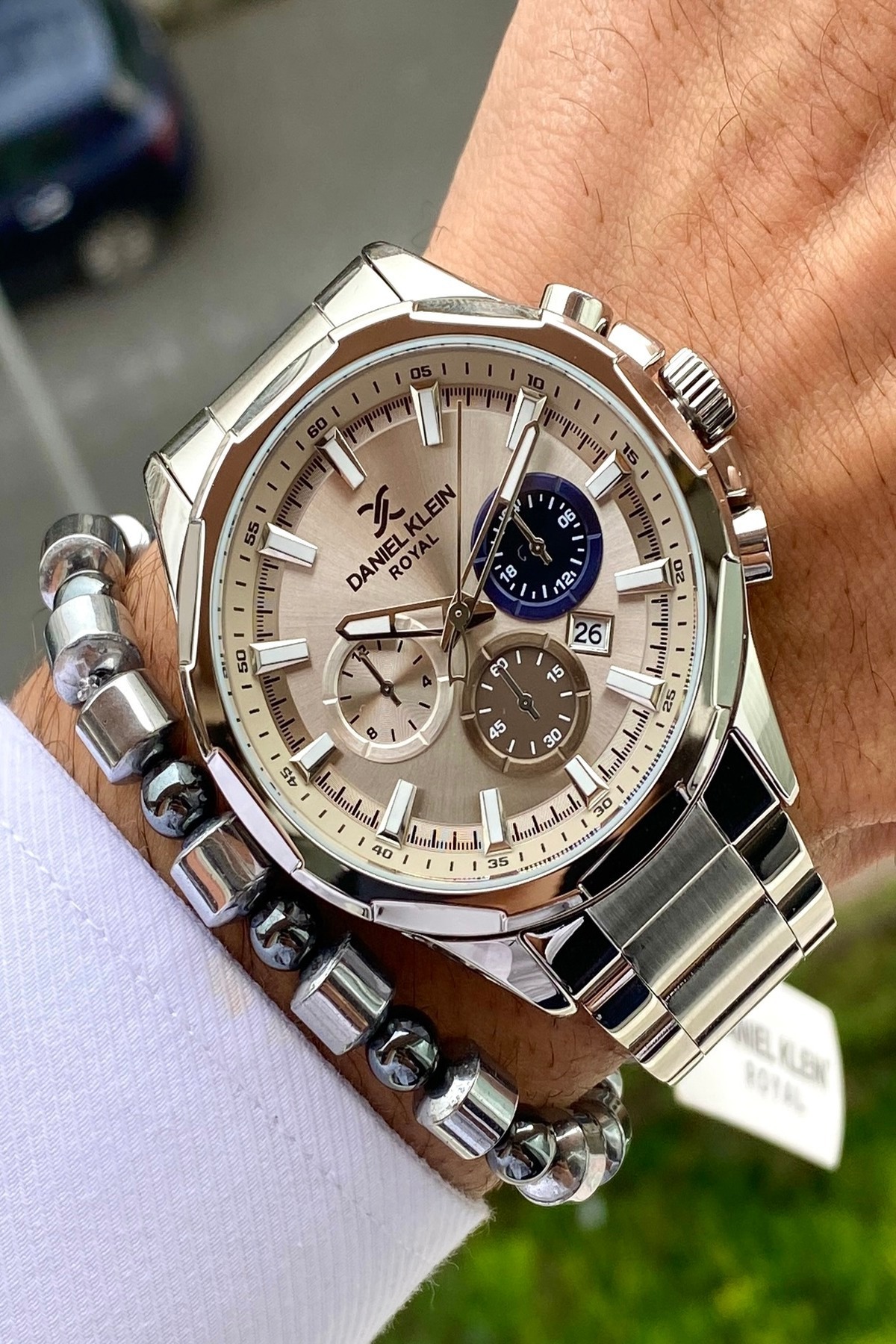 Daniel Klein  Paslanmaz Çelik Kordon,2Yıl Garantili Erkek Kol Saati 3 Atm Su Geçirmez - Görsel 2