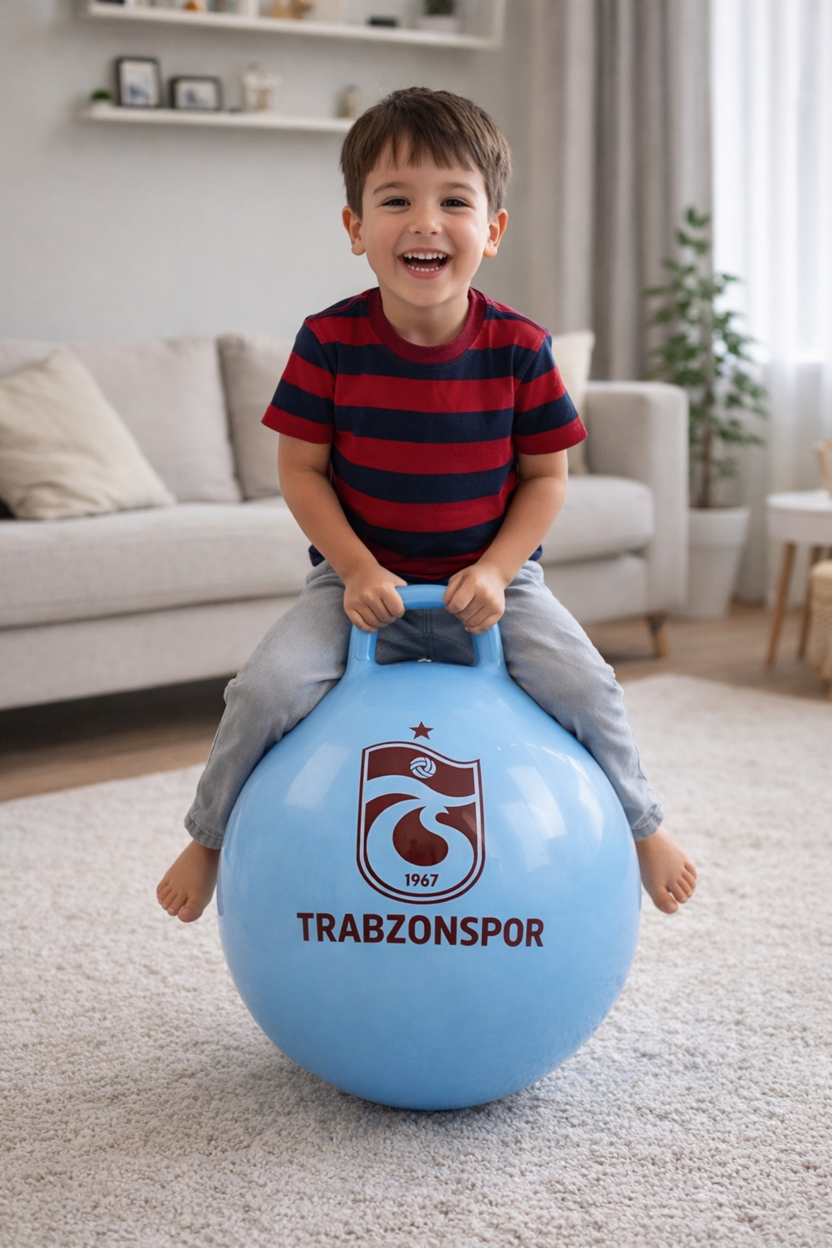 CANSPORT CAN SPORT 55 CM LISANSLI ZIPZIP ÇOCUK EV PİLATES TOPU TS ORJİNAL POMPA HEDİYELİ