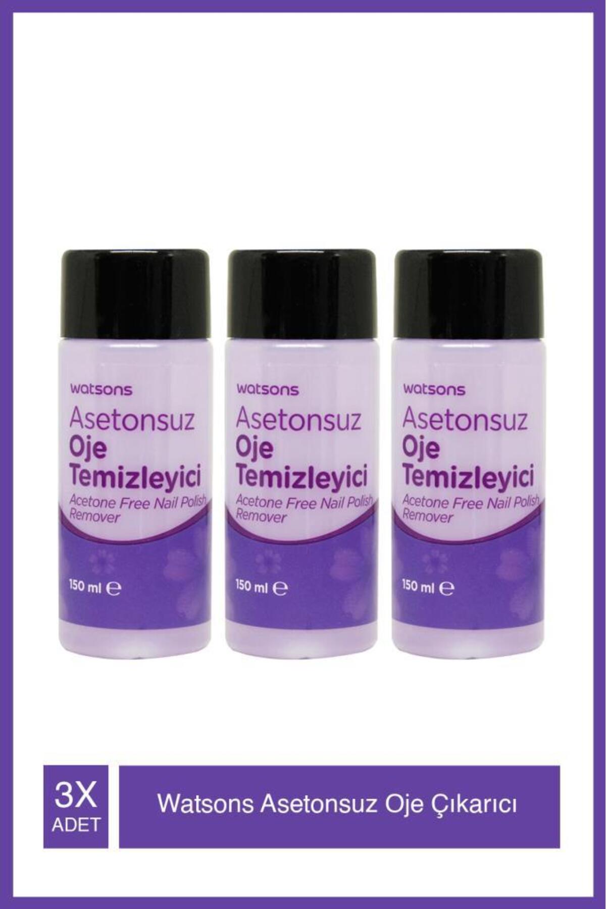 Watsons Asetonsuz Oje Çıkarıcı 150Ml Tr X3 Adet — SETW213