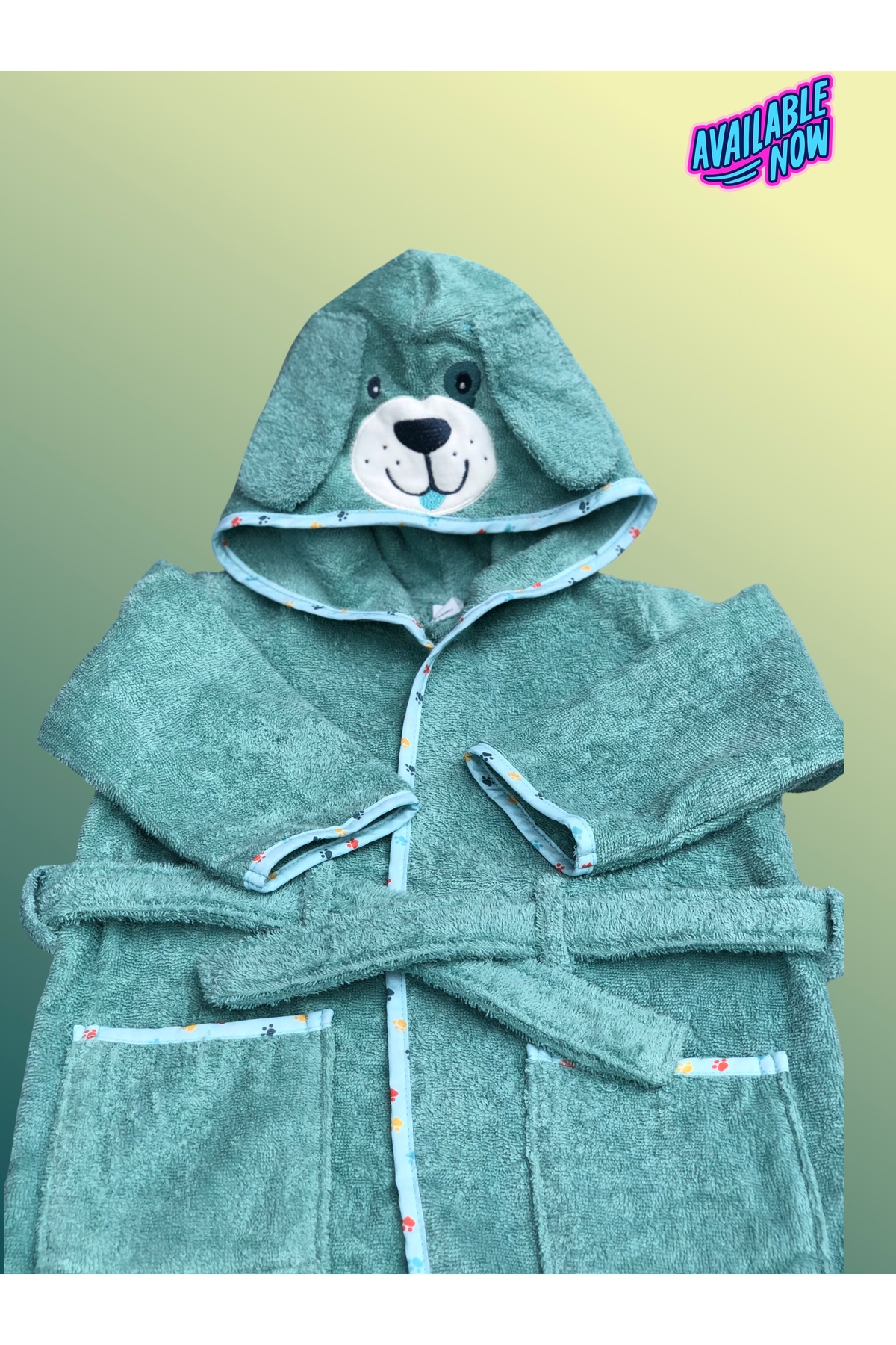 zera collection Bebek Bornoz Kundak Havlu Set - % 100 Pamuk Kız ve Erkek bebek fotoğrafı 5 (önizleme)