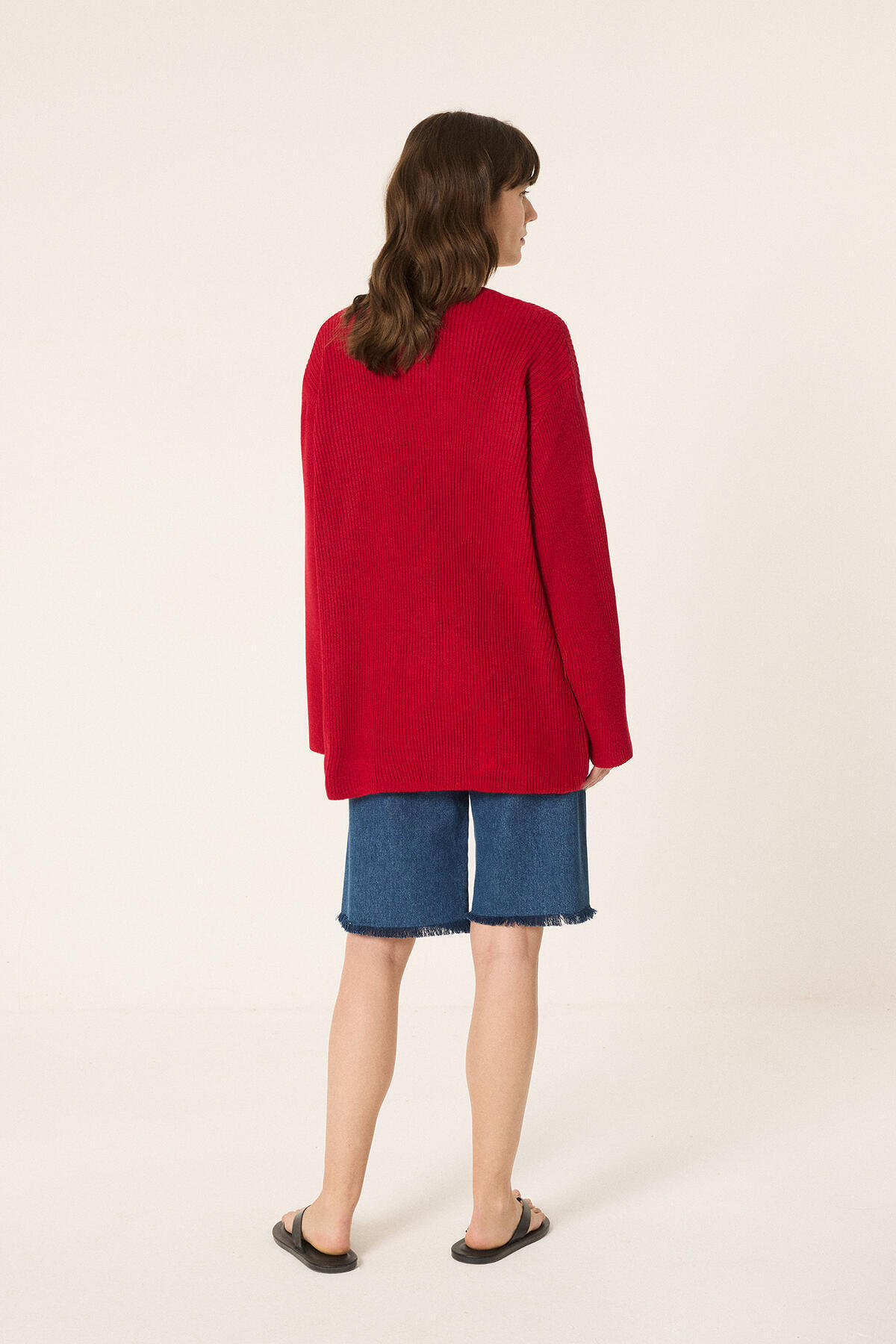 Touche Prive  GOLD DÜĞMELİ UZUN HIRKA - Görsel 5