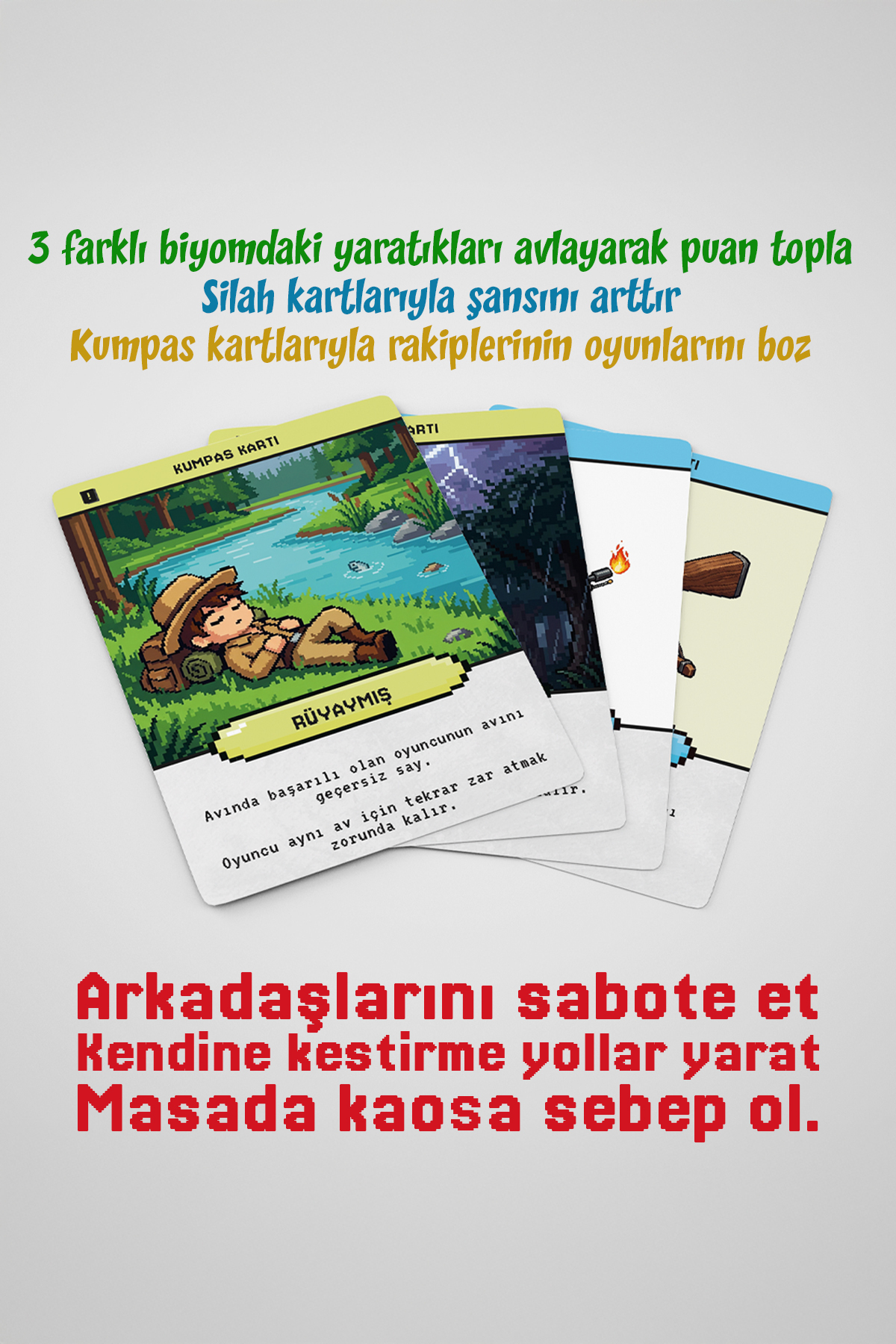 Umunto Games HUNT Zarlı Kart Oyunu fotoğrafı 4 (önizleme)
