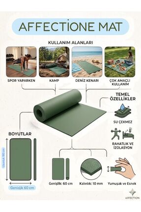AFFECTİONE kamp matı