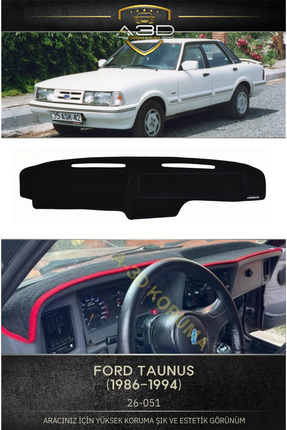 A3D TORPİDO KORUMA Ford Taunus ( 1986 - 1994 ) Ön Örtüsü Göğüs Panel Torpido ...