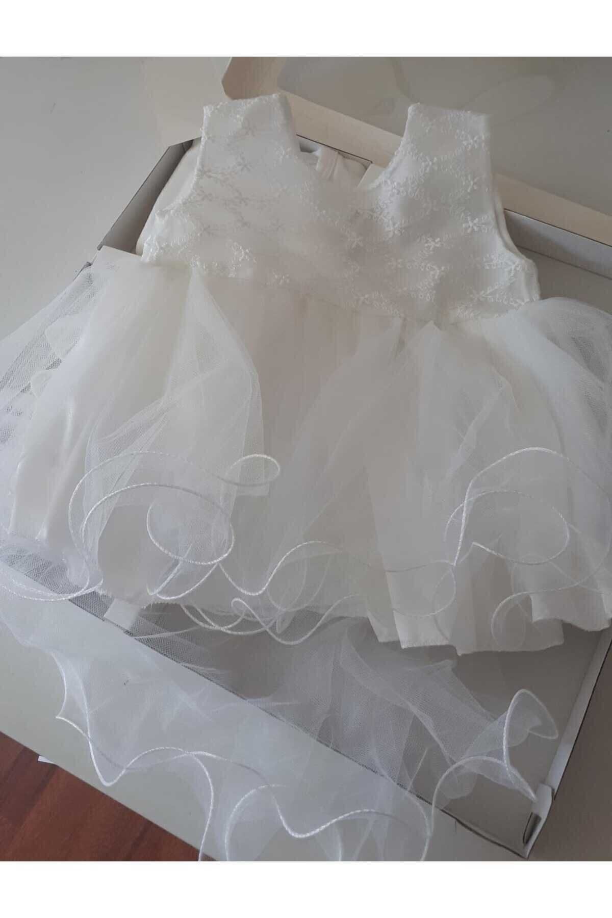 biyan collection Kız Bebek Mevlüt Takımı Gelinlik Abiye Elbise Bebek Doğum Baby Shower Hediyesi fotoğrafı 7 (önizleme)