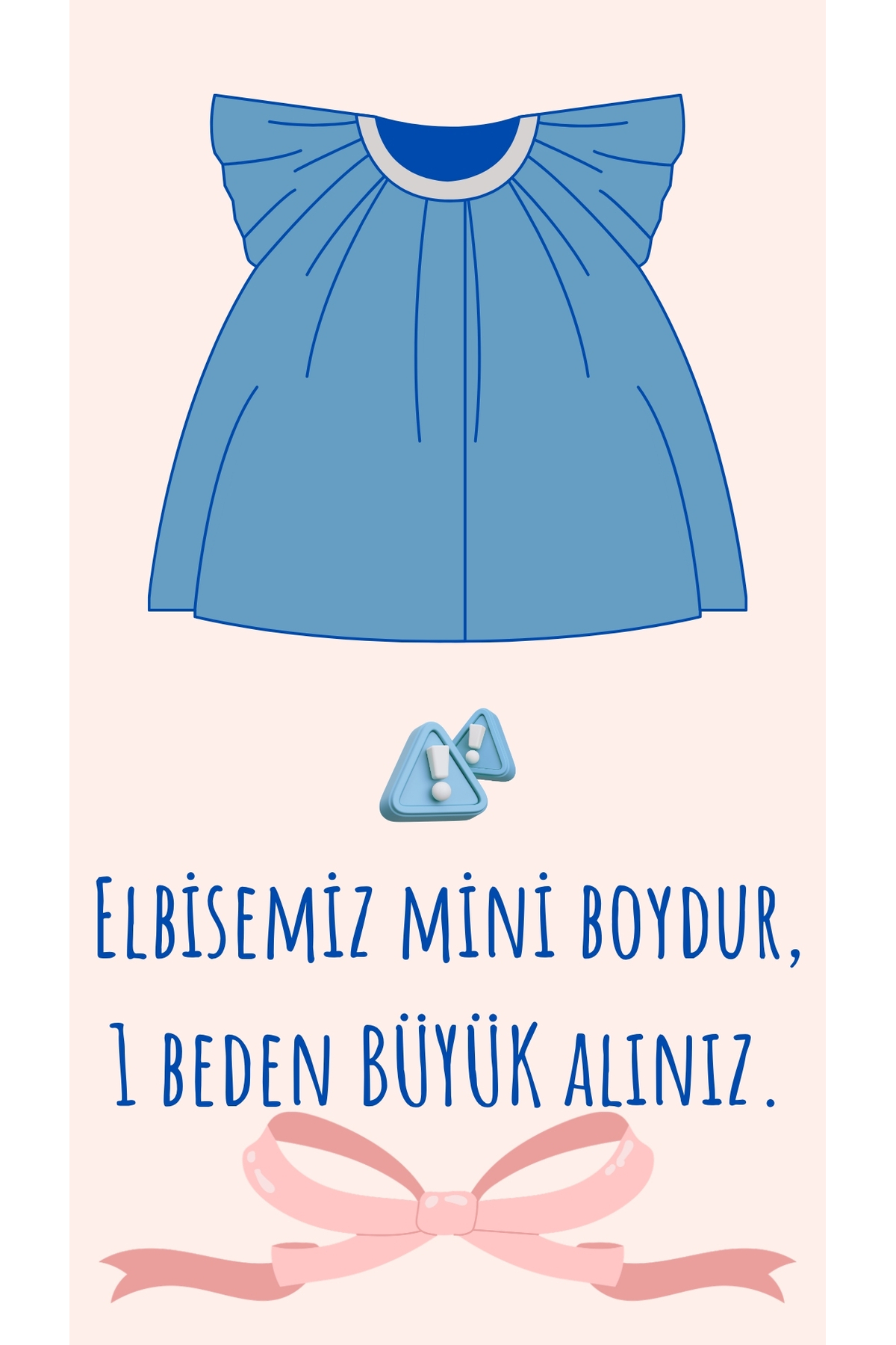 Genel Markalar Dantel Yaka Kız Çocuk Koyu Mavi Kot Elbise fotoğrafı 3 (önizleme)