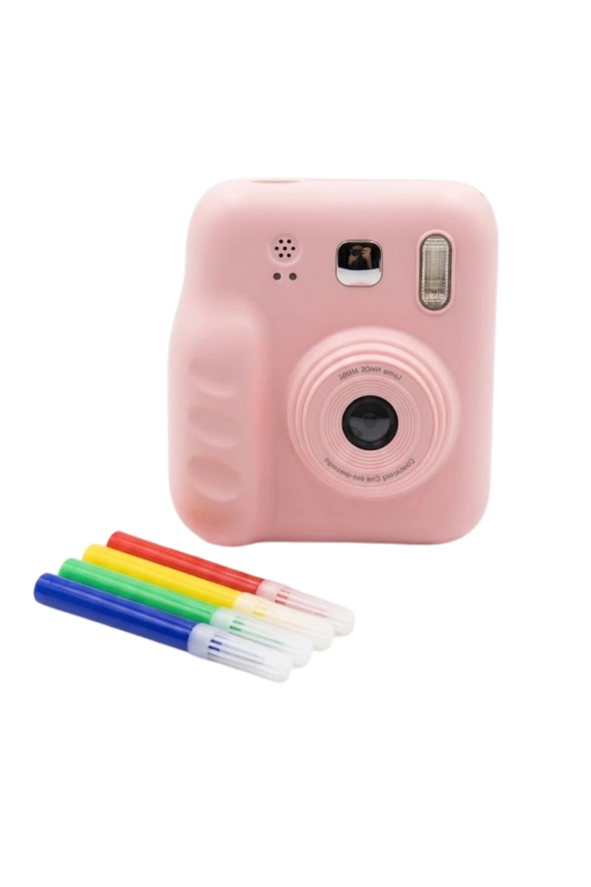 Epilons Mini Çocuk Kamerası Fotoğraf Video Çekim 4 Rulo Baskı Kağıdı Ve 5 Kalem Hediyeli fotoğrafı 4 (önizleme)