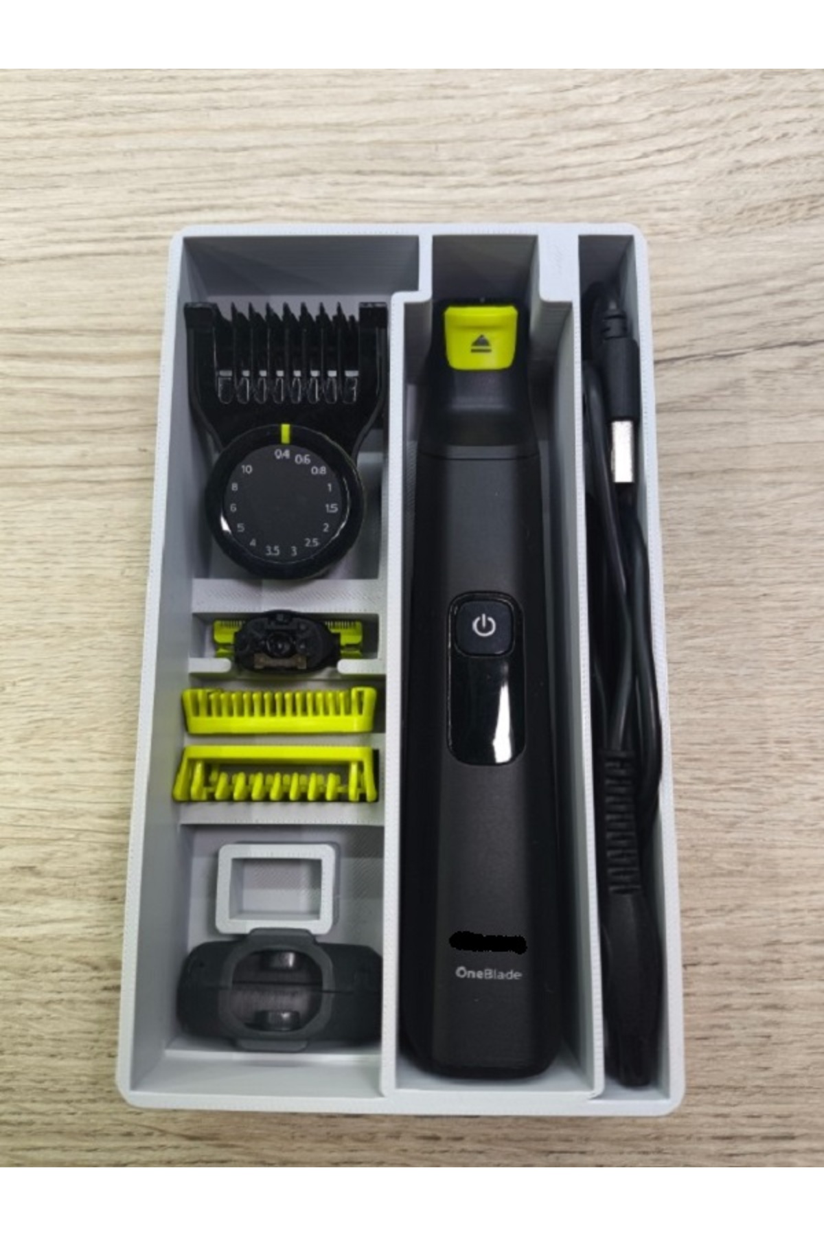 Zaru Concept Yeşil - OneBlade Pro 360 QP6542/15 Uyumlu Seyahat
