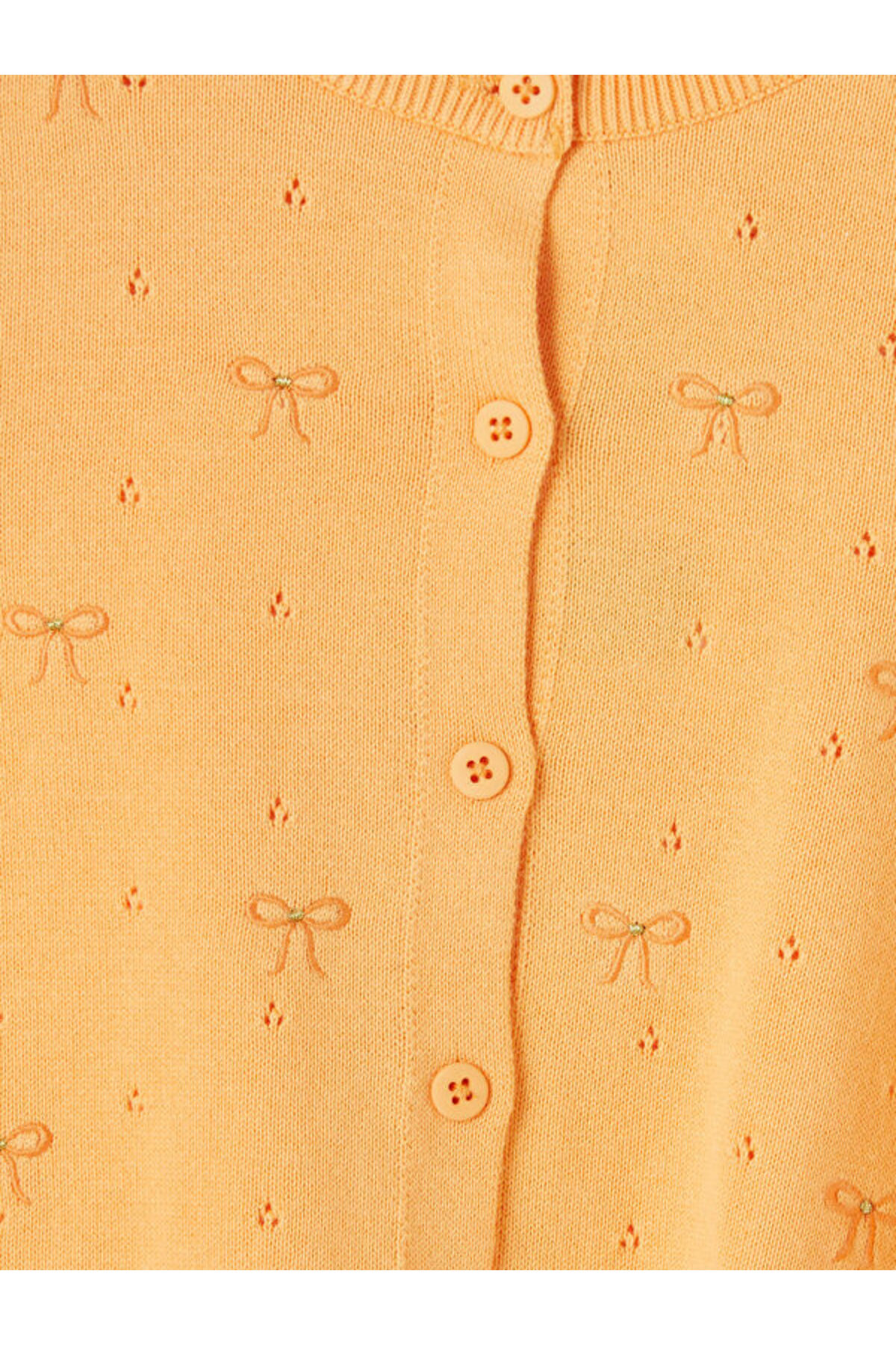 LC Waikiki Timeless Clothing & Zamansız Seçimler Sıfır Roba Yaka Kız Çocuk Triko Hırka fotoğrafı 3 (önizleme)