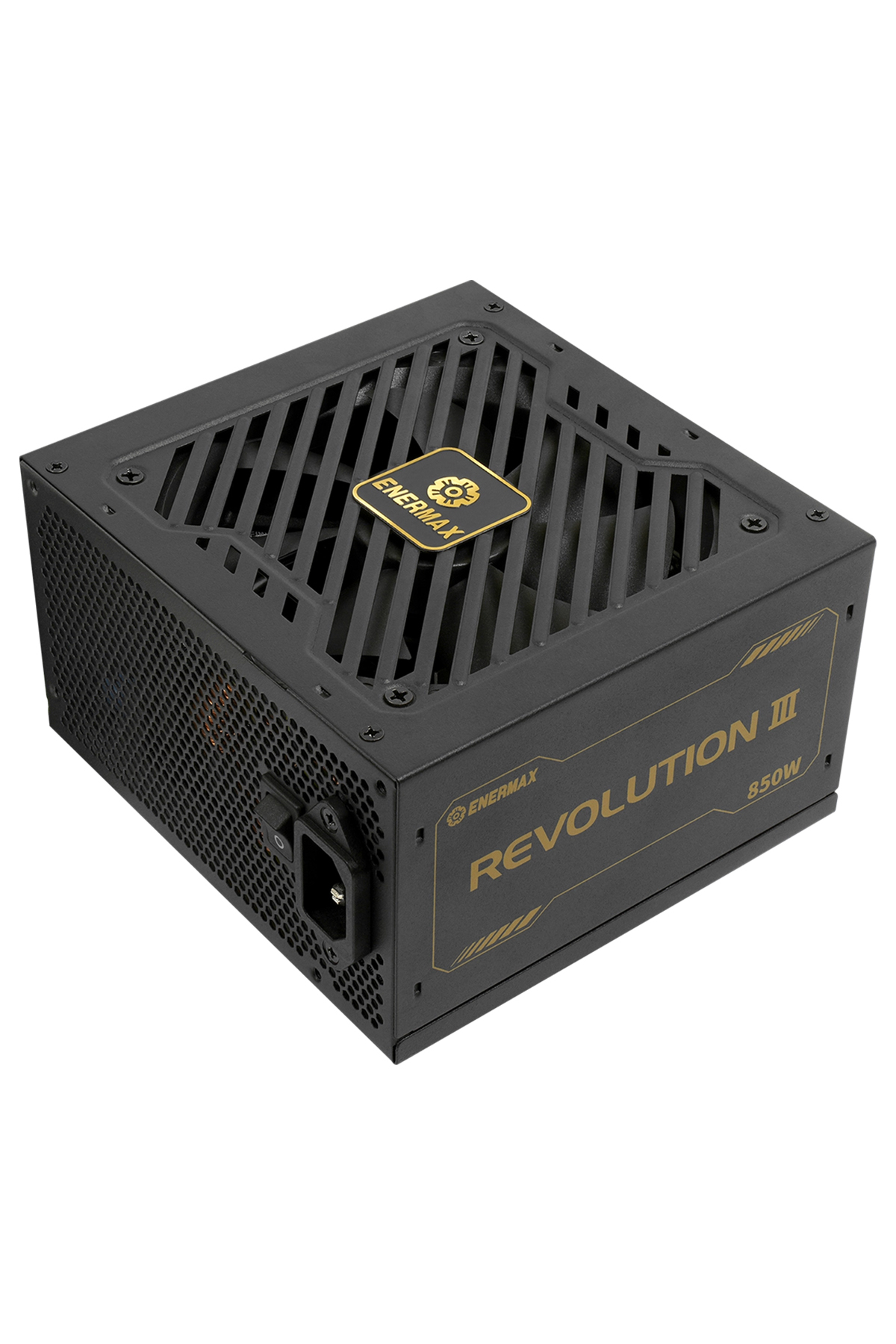 منبع تغذیه کامل ماژولار ATX 3.1 REVOLUTION III 850W 80+ Gold PCIe 5.1 (ERV850G-AHG-MAC)