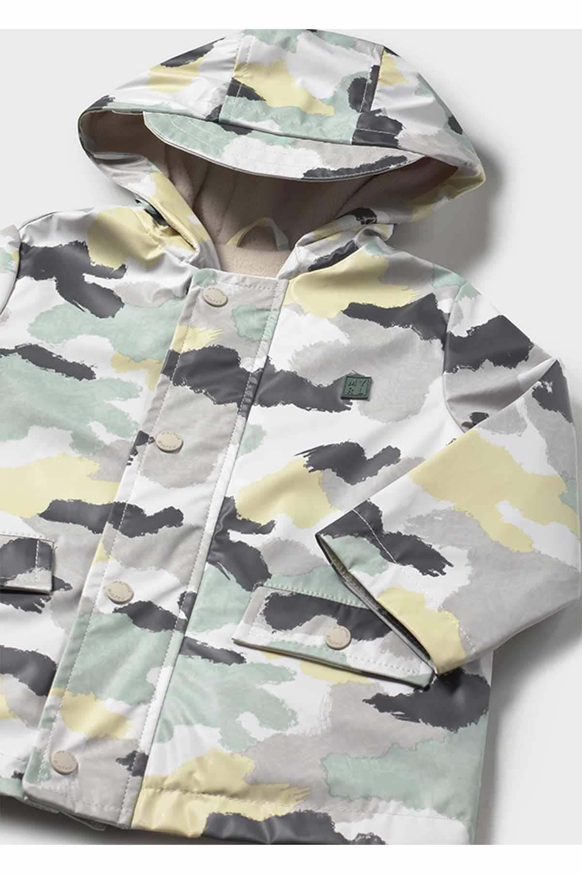 Mayoral Kışlık Erkek Bebek Ceket Yağmurluk - Yeşil fotoğrafı 2 (önizleme)