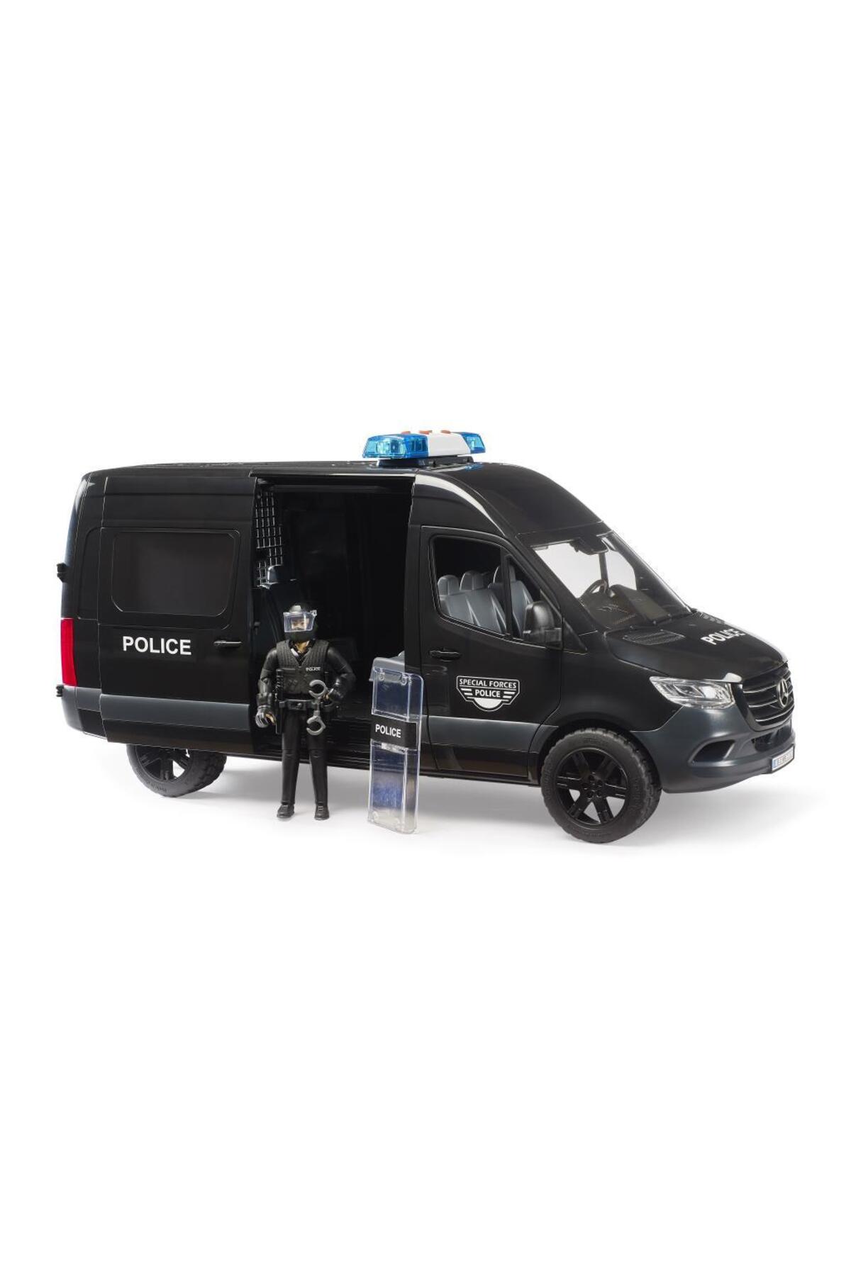 Bruder Mercedes Benz Sprinter Özel Harekat Aracı ve Polis BR02685 fotoğrafı 5 (önizleme)