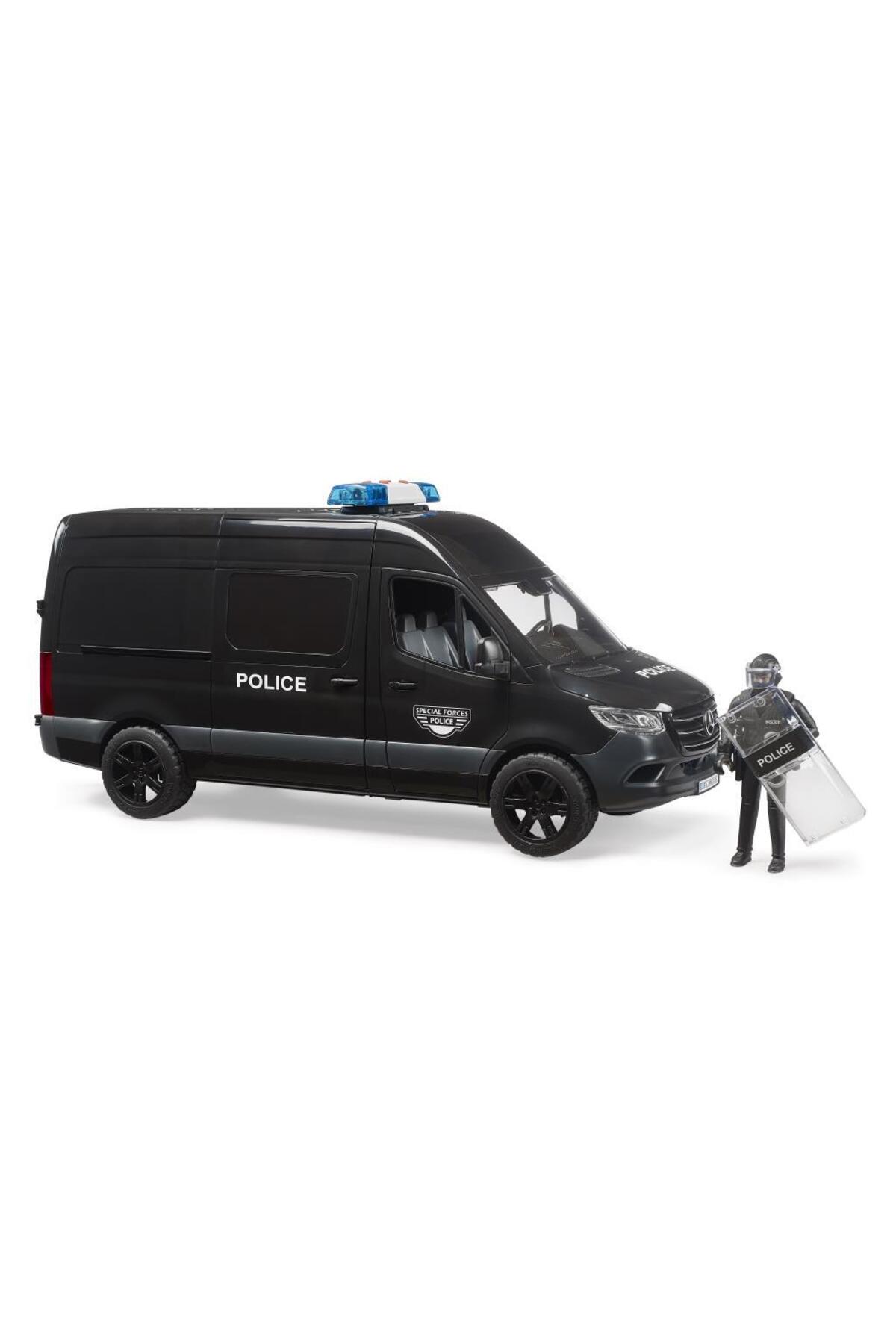 Bruder Mercedes Benz Sprinter Özel Harekat Aracı ve Polis BR02685 fotoğrafı 2 (önizleme)