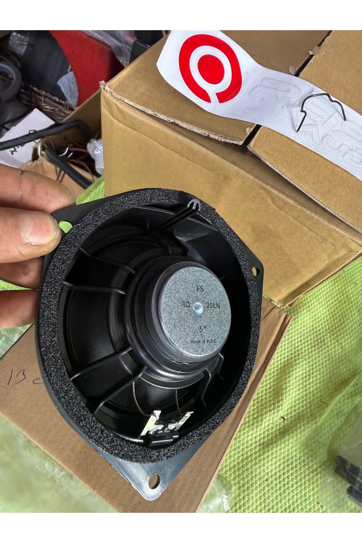 woodstar Orjinal ölçü Kasnaklı 13cm Hoparlör Tek Adet - Fiyatı